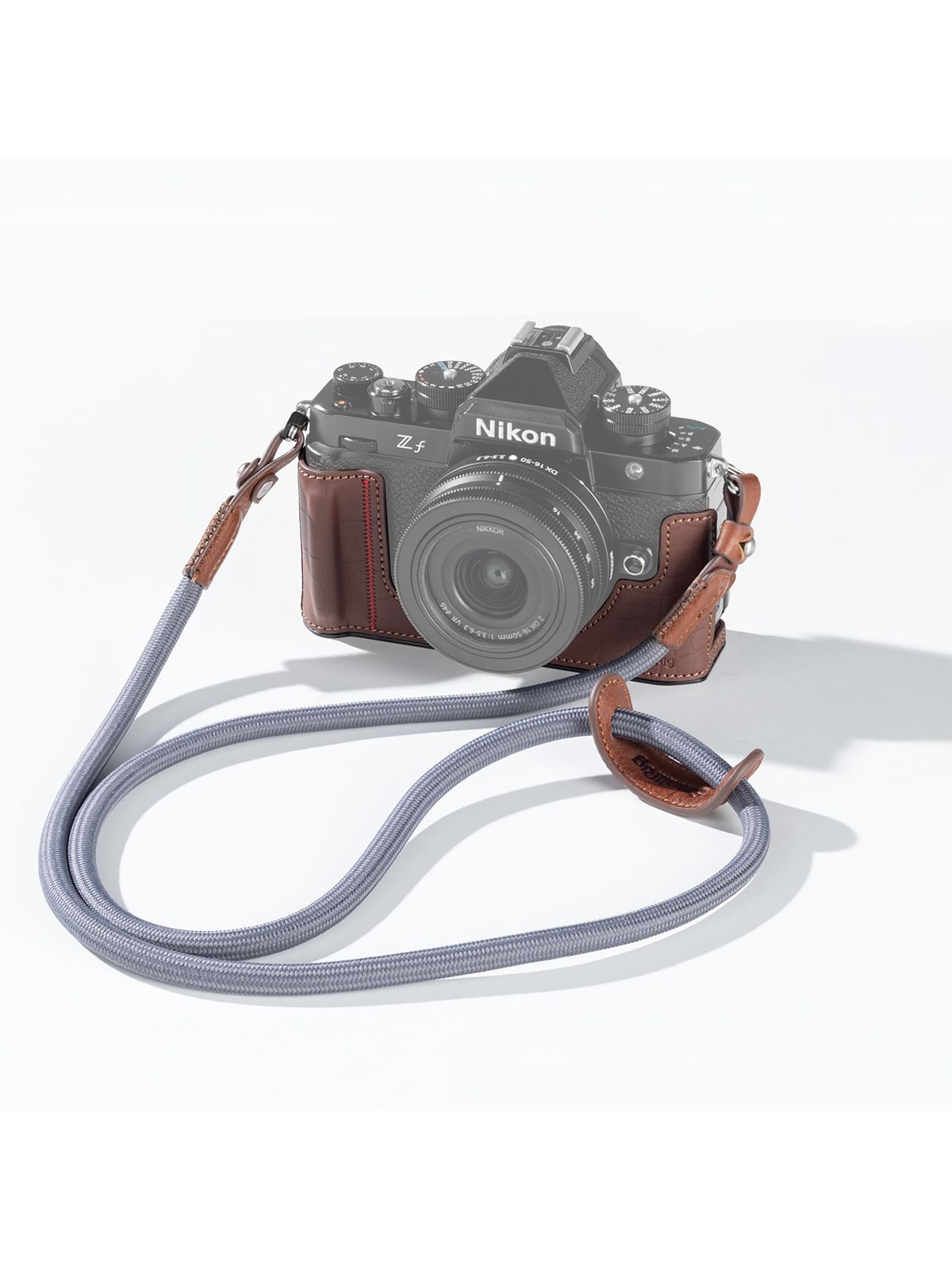 Smallrig 5096 Leather Case Kit For Nikon Z f (Brown) - Foto Video Zubehoer