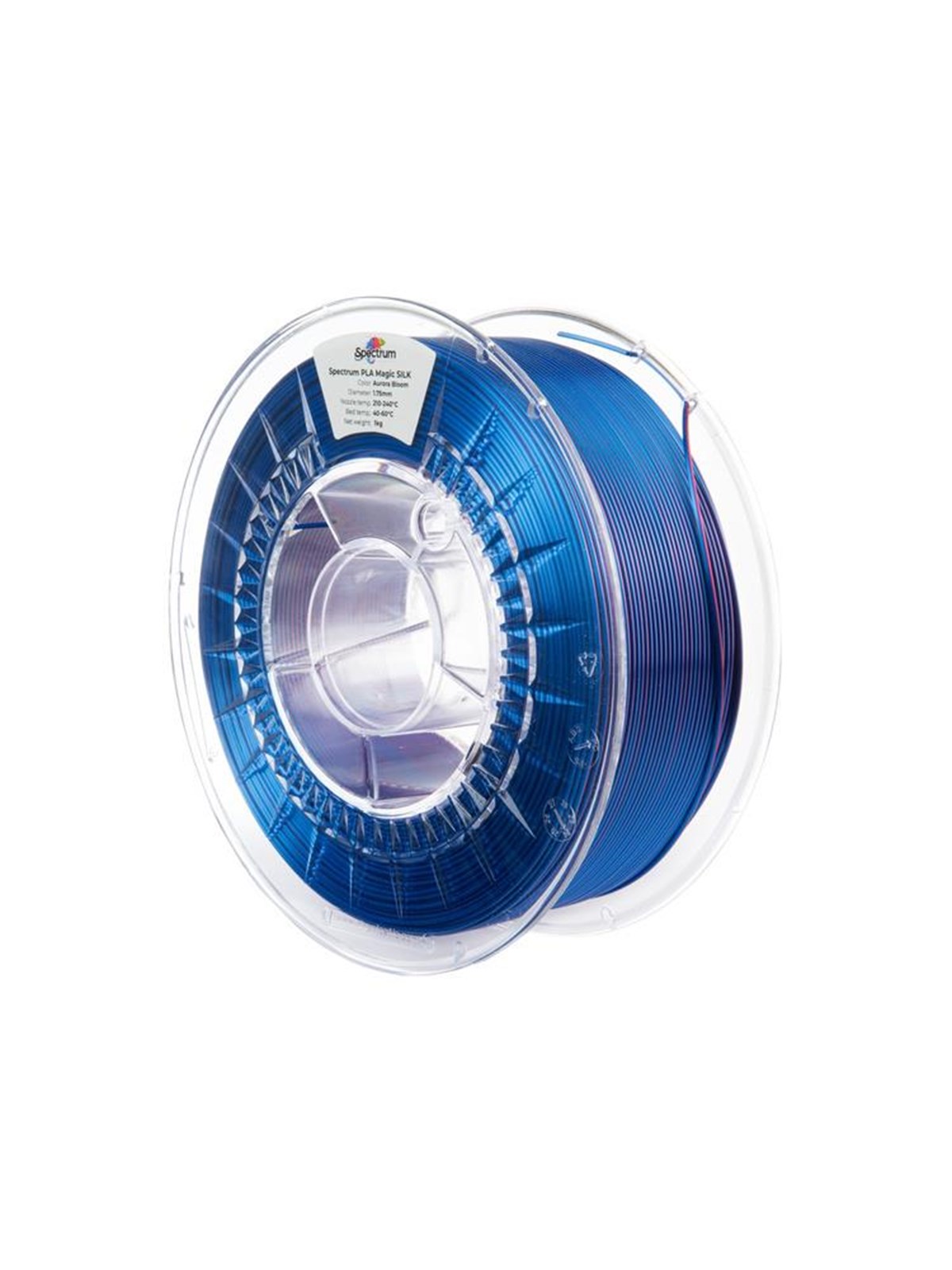 Spectrum 3D Filament / Pla Magic Silk / Aurora Bloom / ?1.75mm / 1kg - Filament 3D Drucker - 81413