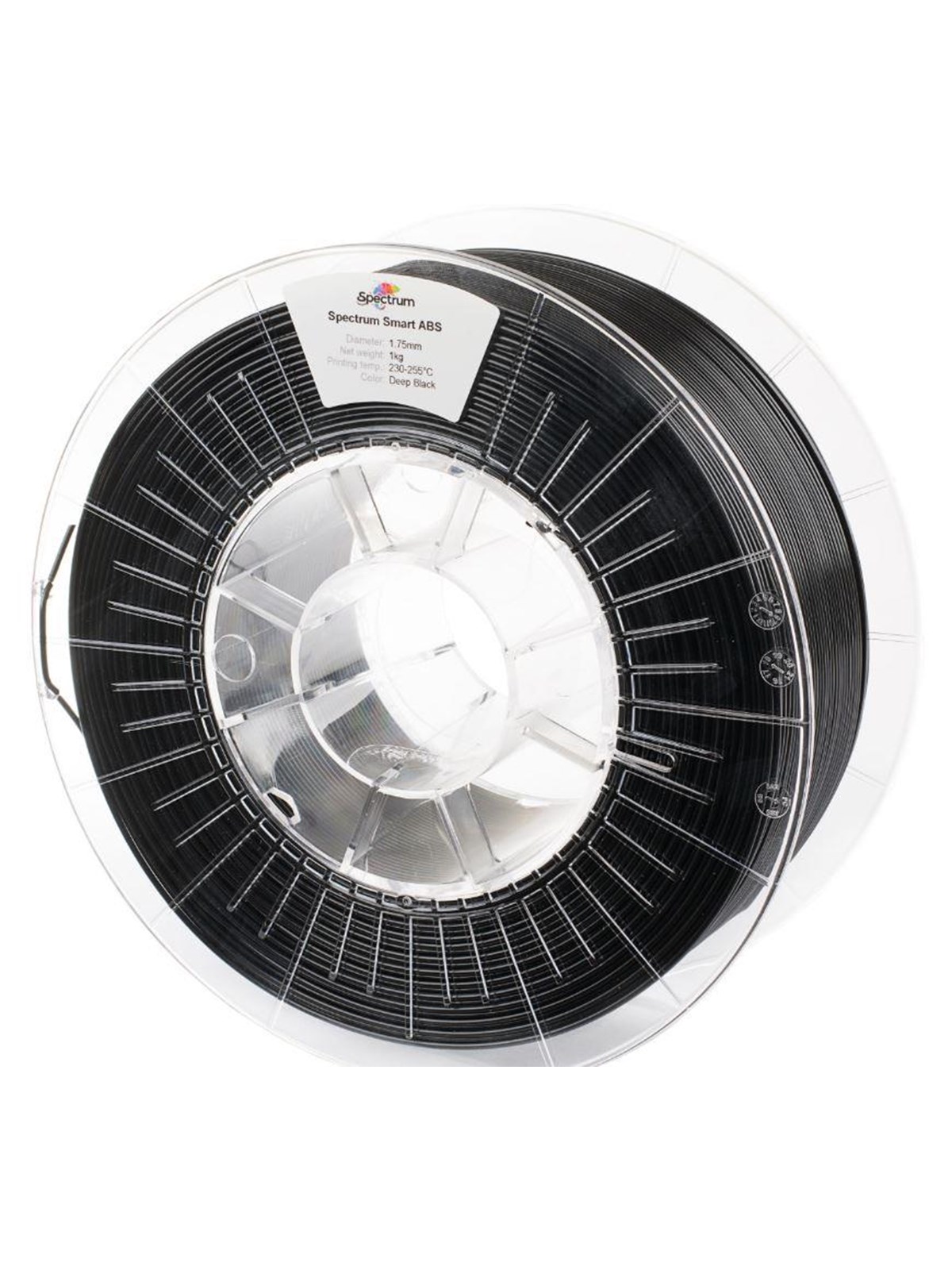 Spectrum 3D Filament / Smart Abs / Deep Black / ?1.75mm / 1kg - Filament 3D Drucker - 80088