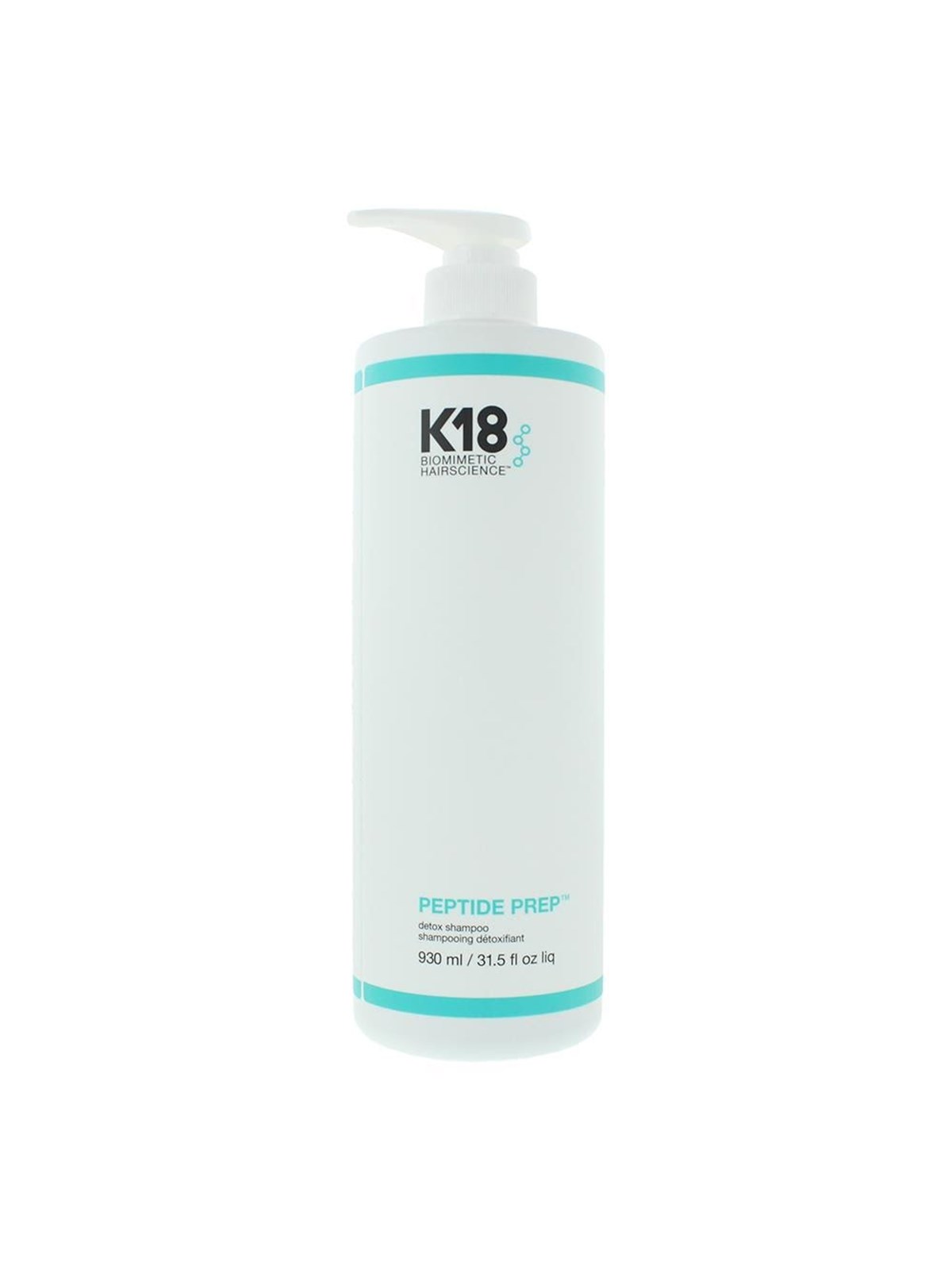 K18 Peptide Prep Activated Charcoal Hair Shampoo - 930 ml - Haircare - 858511001197