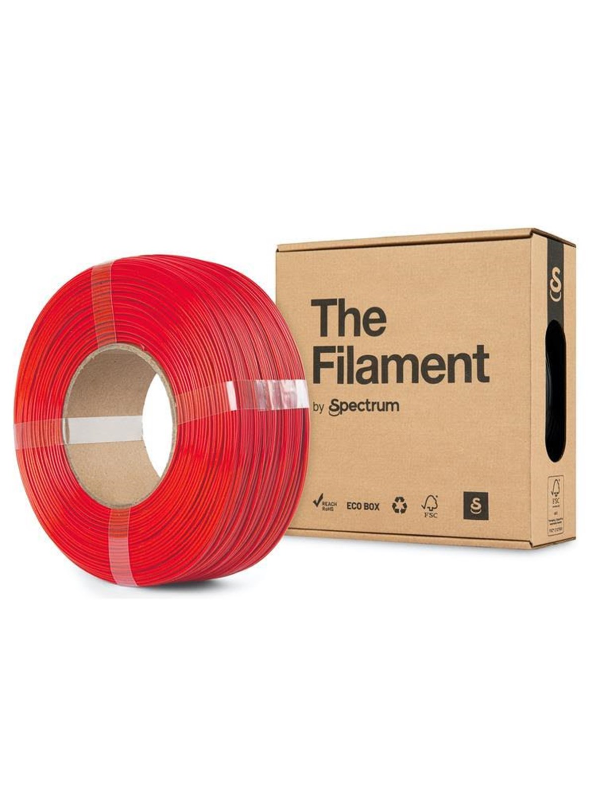 Spectrum The Filament / Refill Pla / Technical Red / ?1.75mm / 1kg - Filament 3D Drucker - Tf-24046