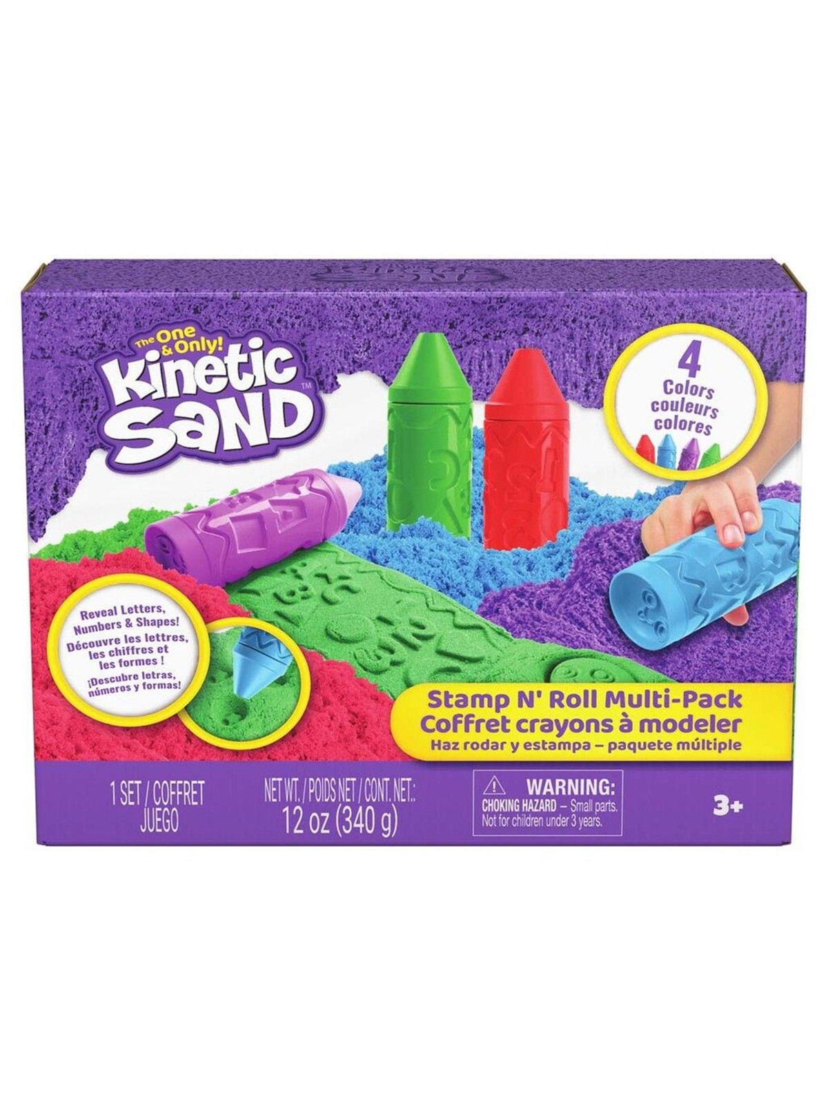 Kinetic Sand Stamp N' Roll Multipack - Kreativ Spiele - 6076609