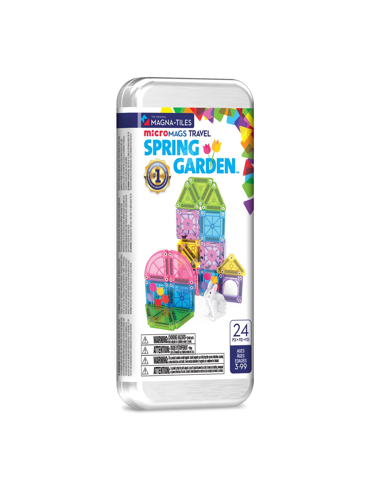Magna-tiles Spring Gardentravel Set 24 Pcs - Bausets - 90467