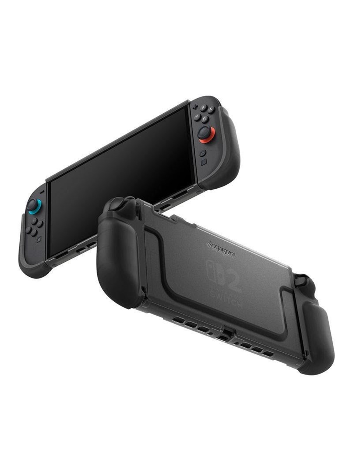 Spigen Ultra Hybrid - Frost Black - Nintendo Switch 2 - Deckung - Nintendo Switch 2 - Gaming Zubehoer - Acs10167