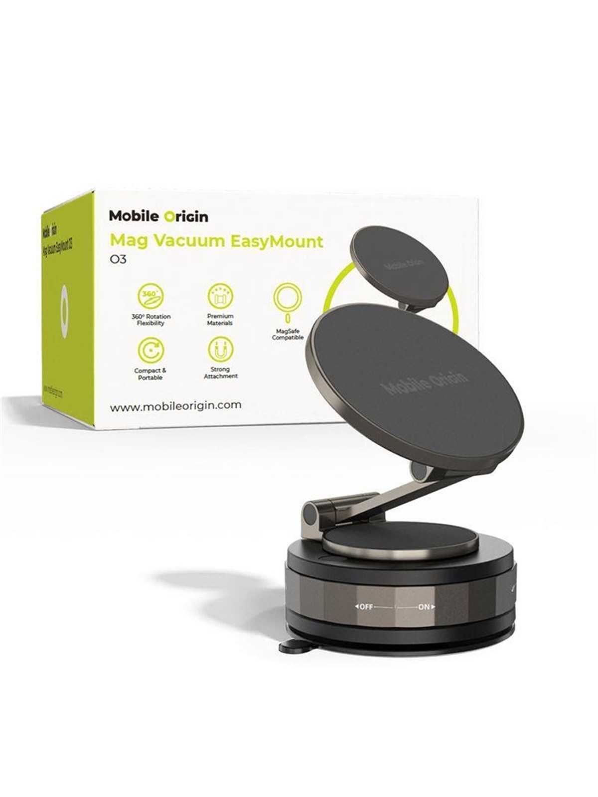 Mobile Origin Magsafe Vacuum Easymount O3 - Handys Anderes Zubehoer - Mo-mvem-o3