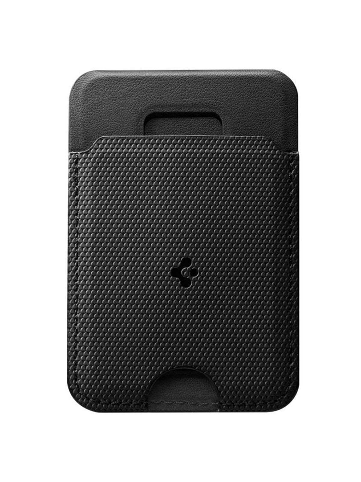 Spigen Slim Fold Stand Magsafe Wallet 1 Card - Black - Handys Anderes Zubehoer - Afa10405
