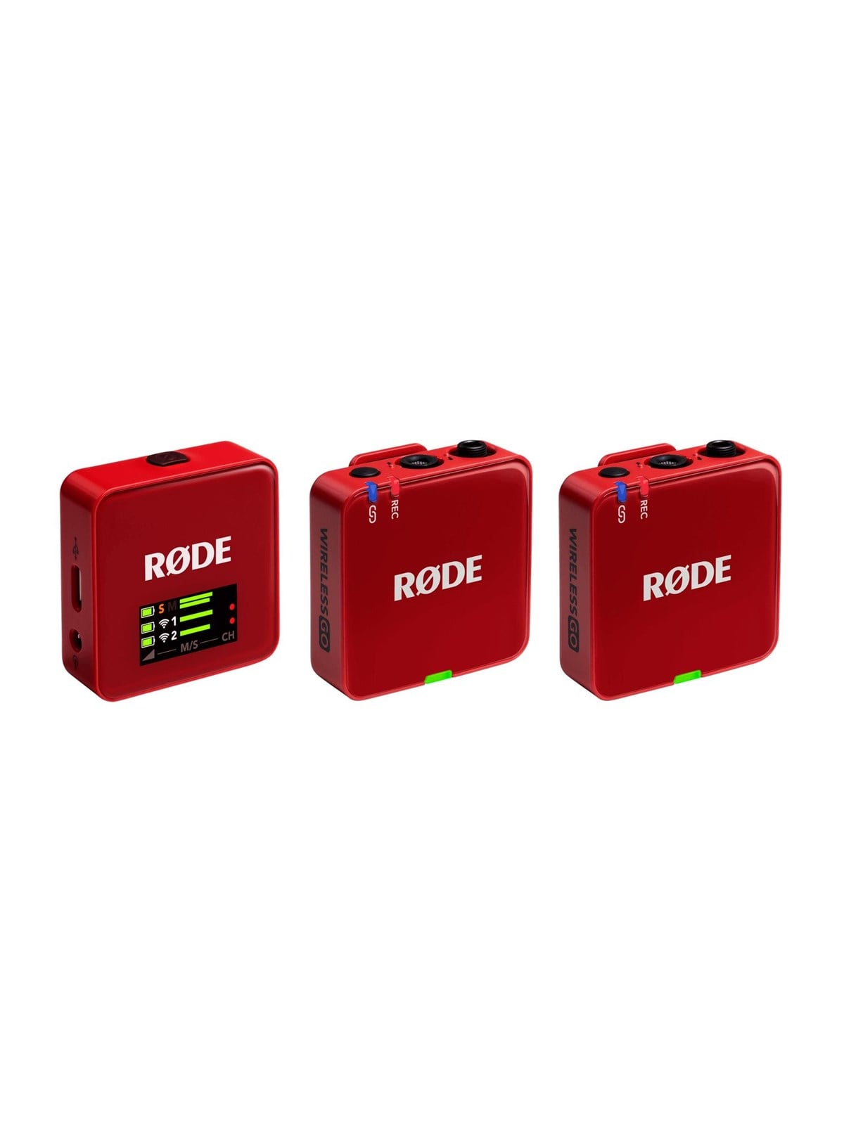Røde Wireless GO (Gen 3) - Rot - Mikrofone - Wigogen3red