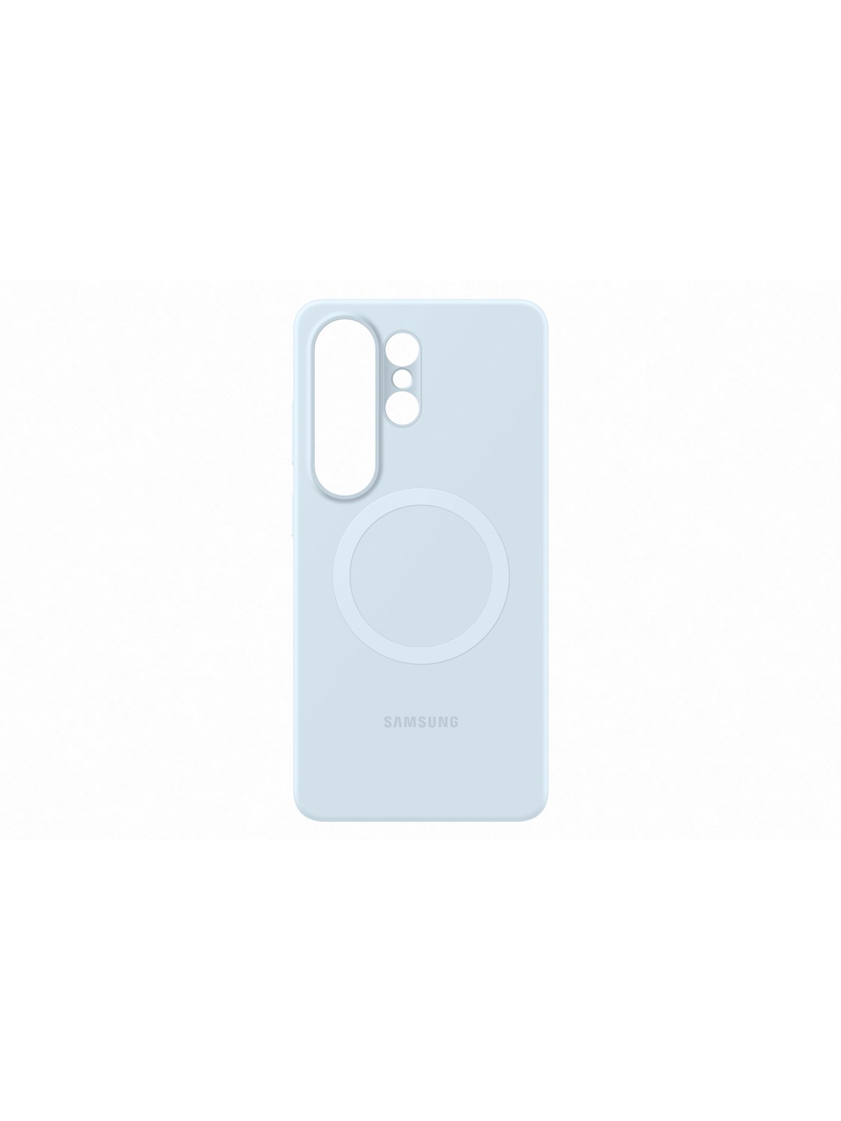 Samsung Galaxy S26 Ultra Silicone Magnet Case - Blue - Handys Cover Cases - Ef-es948clegww