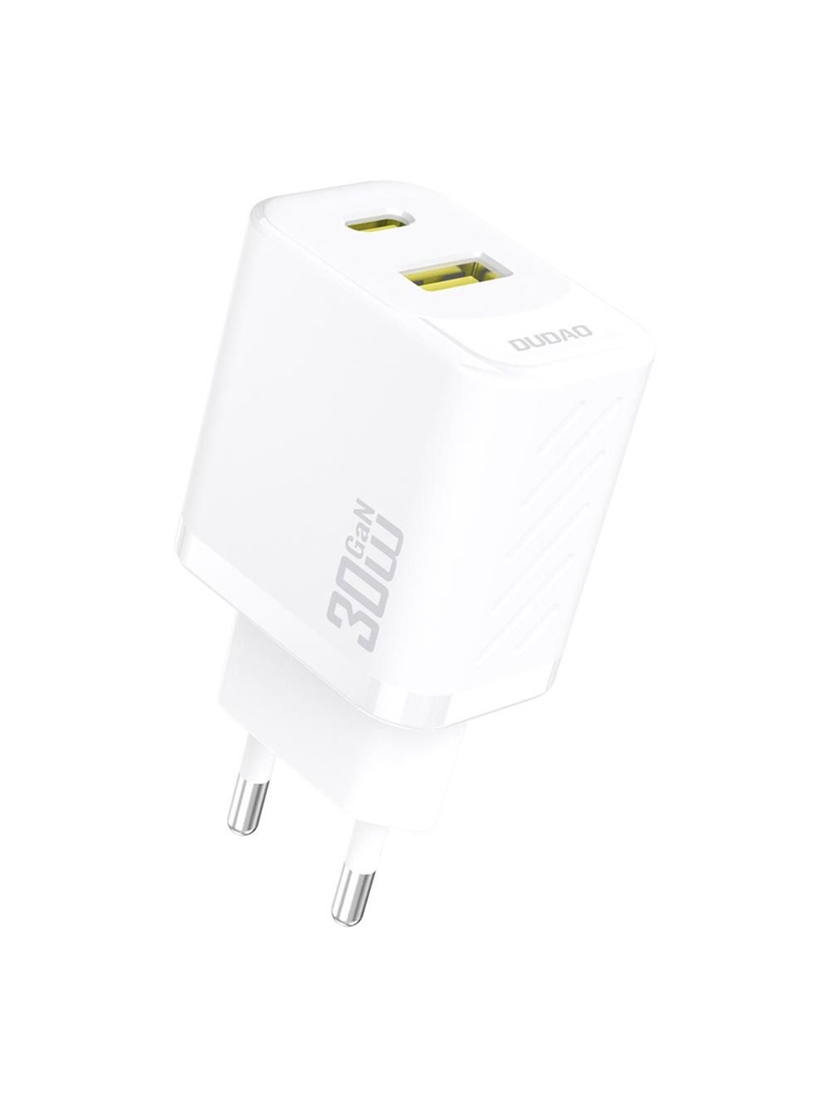 Dudao A27teu PD 30w Gan Usb-a Usb-c Wall Charger - White - Handys Adapter Und Ladegeraete - 6976625334209