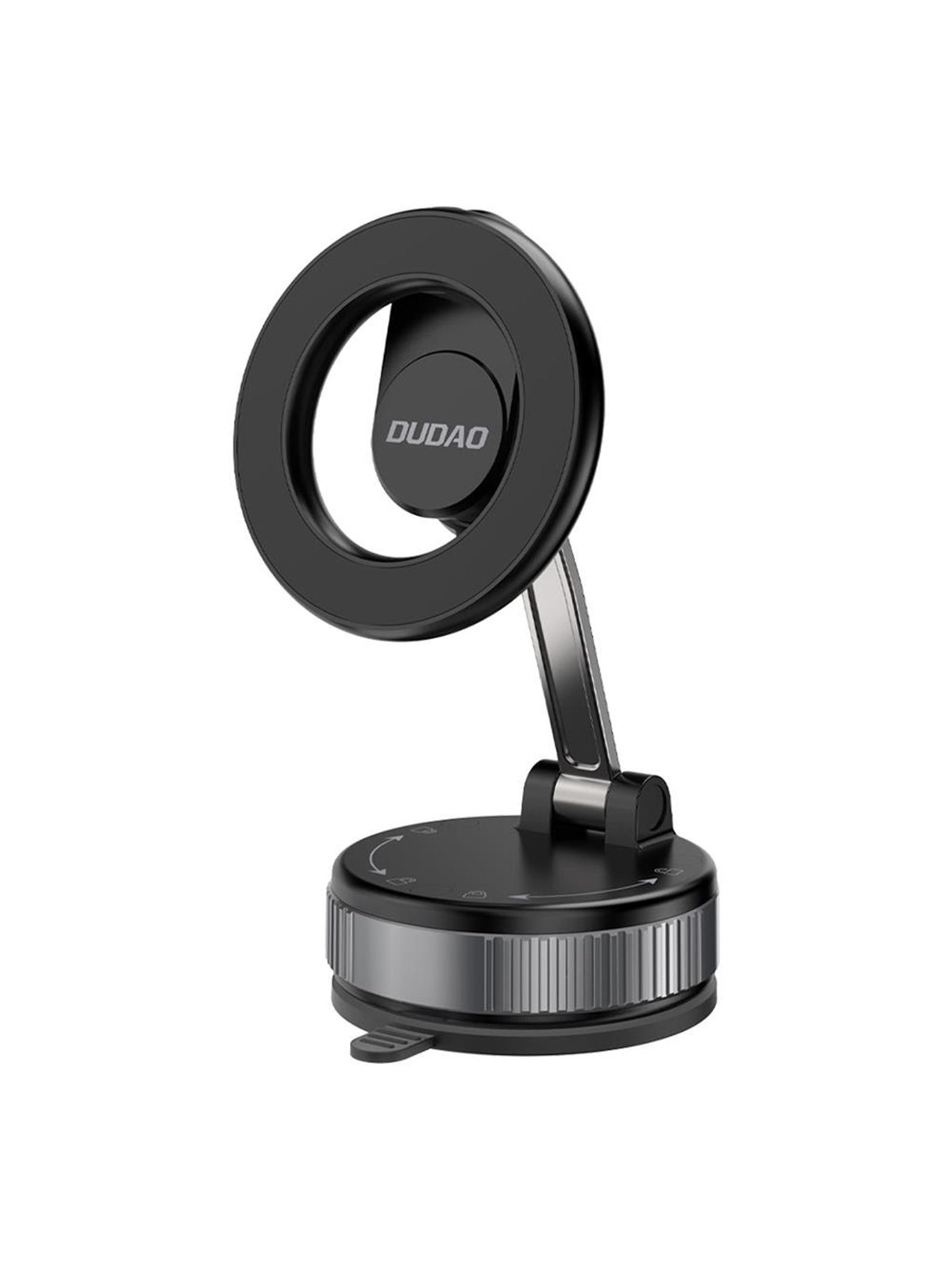 Dudao F24x Magsafe Compatible Car Mount With Suction Cup - Black - Handys Anderes Zubehoer - 6977196682850
