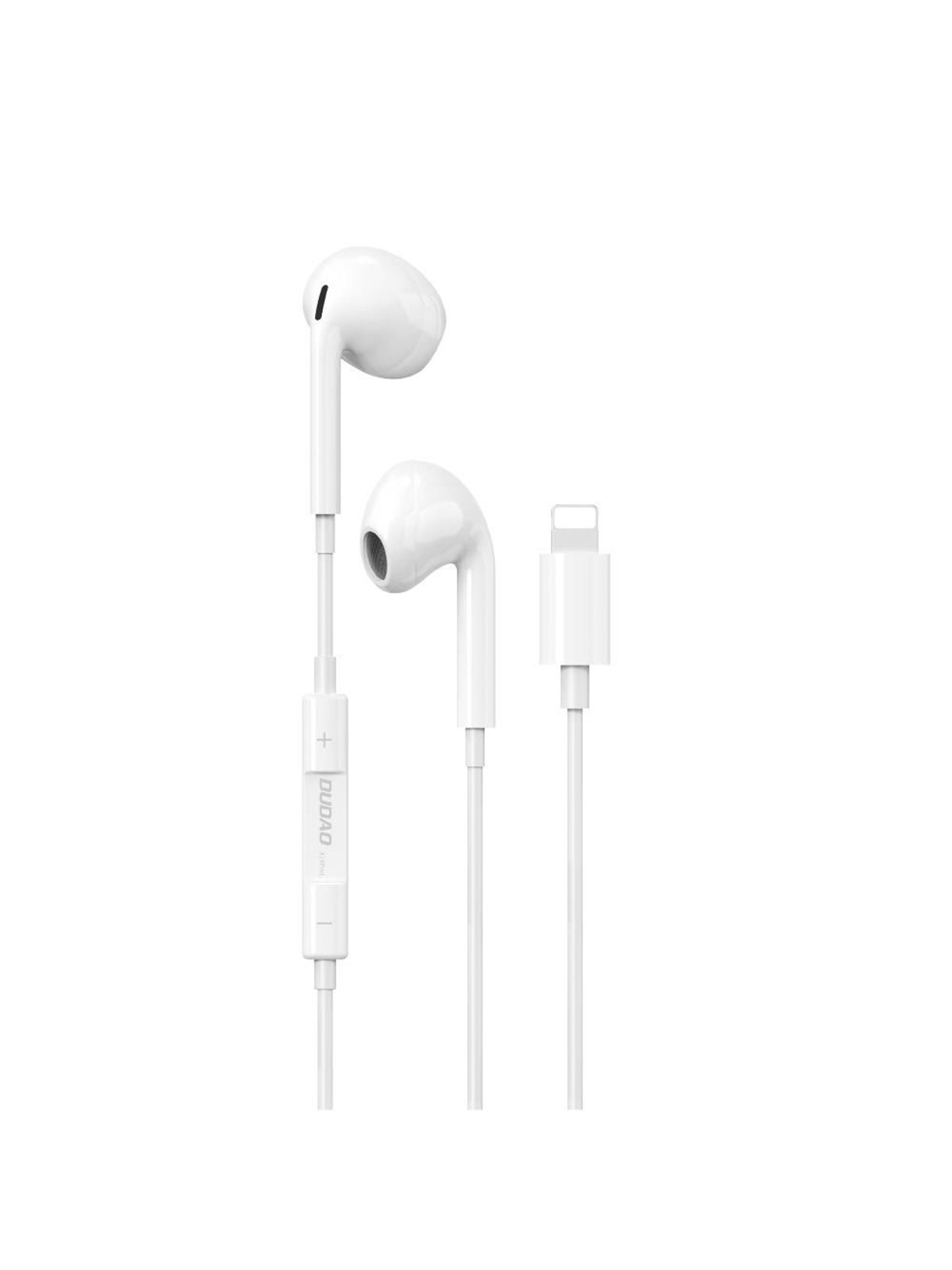 Kopfhörer - Dudao X14prol-in1 Earbuds With Lightning Connector White (X14prol-in1) - Kopfhoerer/headsets
