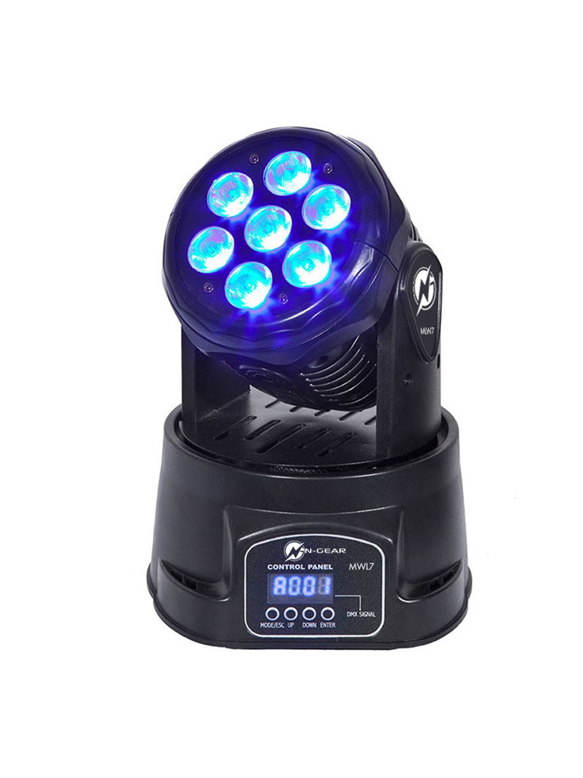 N-gear Move Wash Light 7 - Musikinstrumente DJ Ausstattung - Mwl7