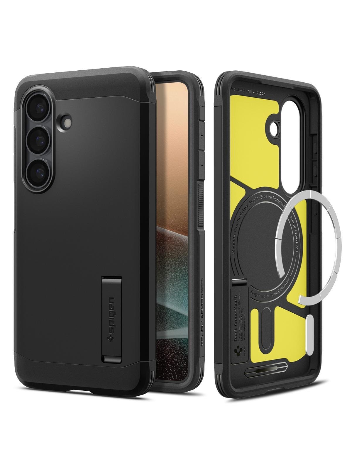 Spigen Tough Armor Magsafe - Black - Samsung Galaxy S26 - Handys Cover Cases - Acs10738