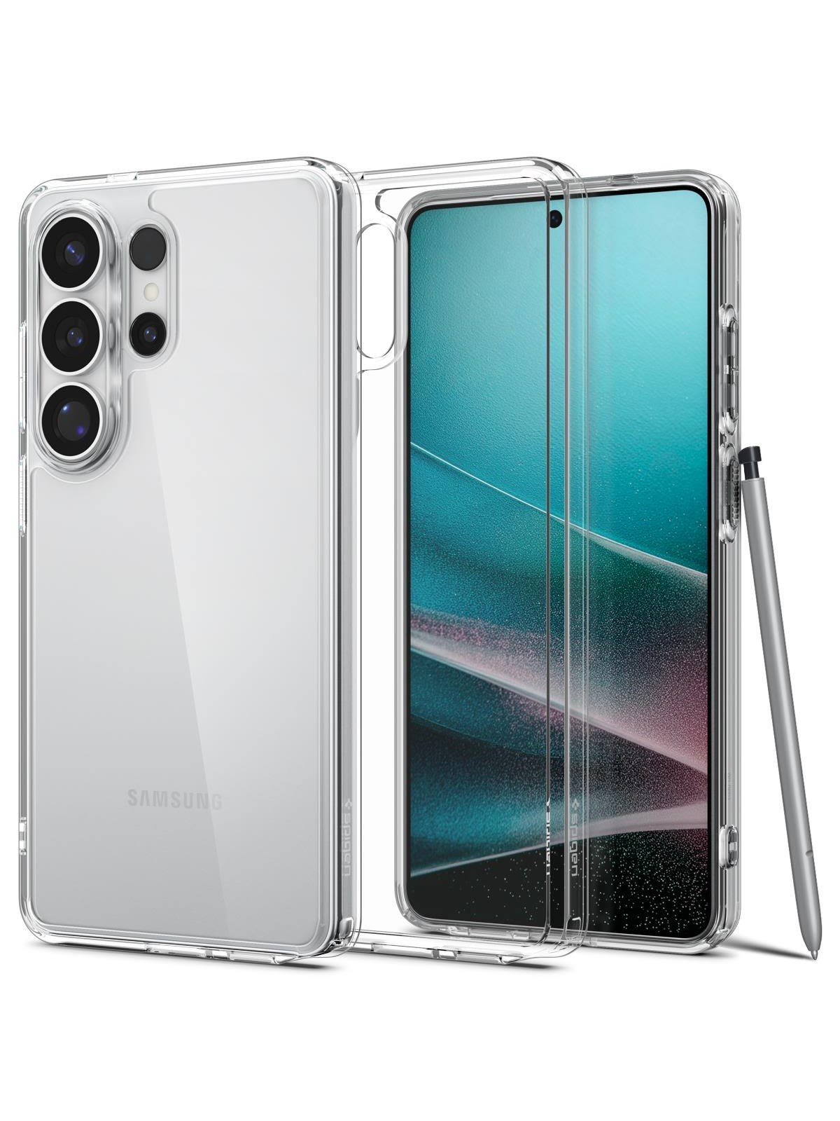 Spigen Ultra Hybrid - Crystal Clear - Samsung Galaxy S26 Ultra - Handys Cover Cases - Acs10677