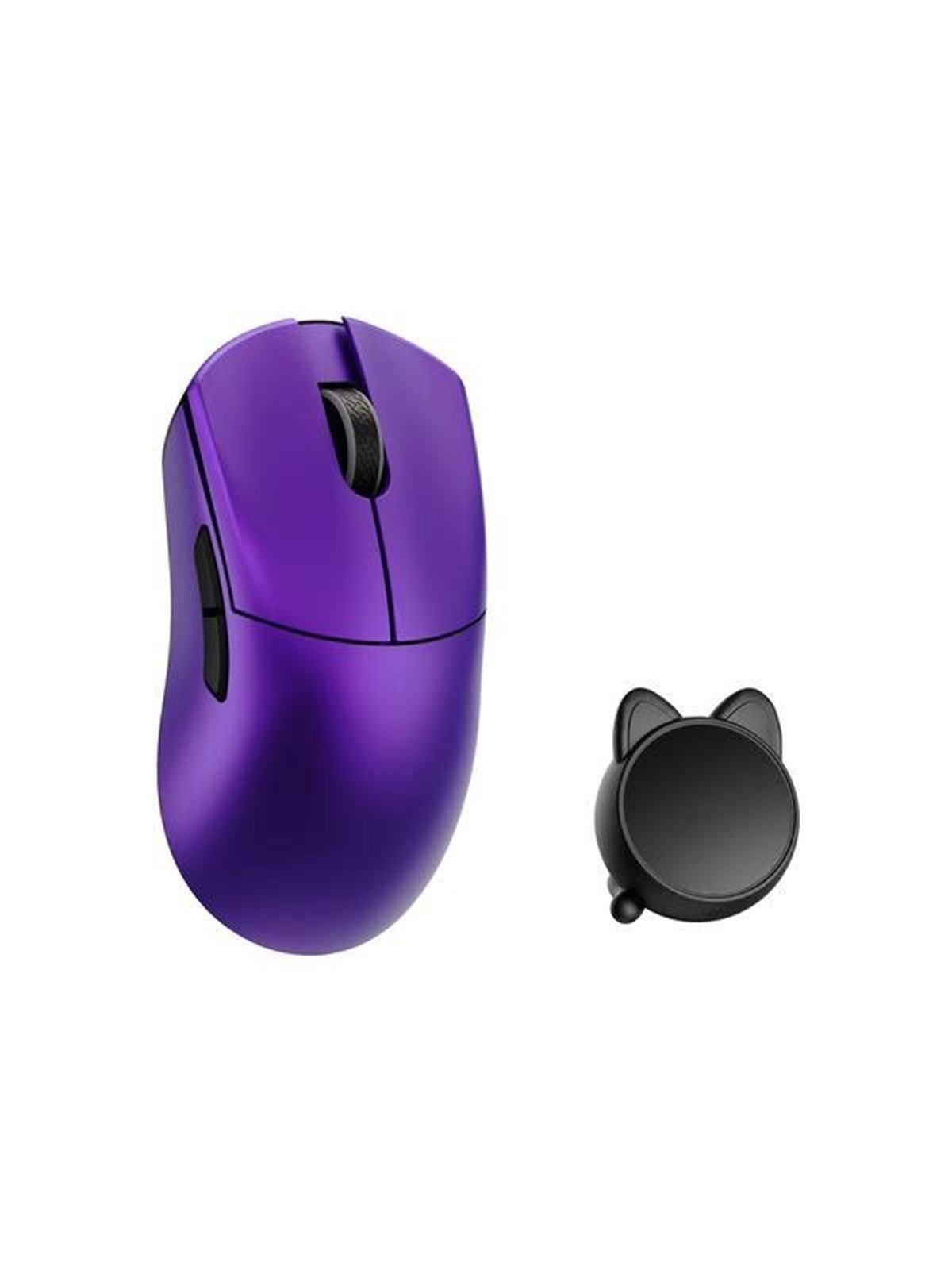 Wlmouse Huan Stainless Magnesium Alloy / Wireless 8K - Gaming Maus (Lila) - Huan-purple-o