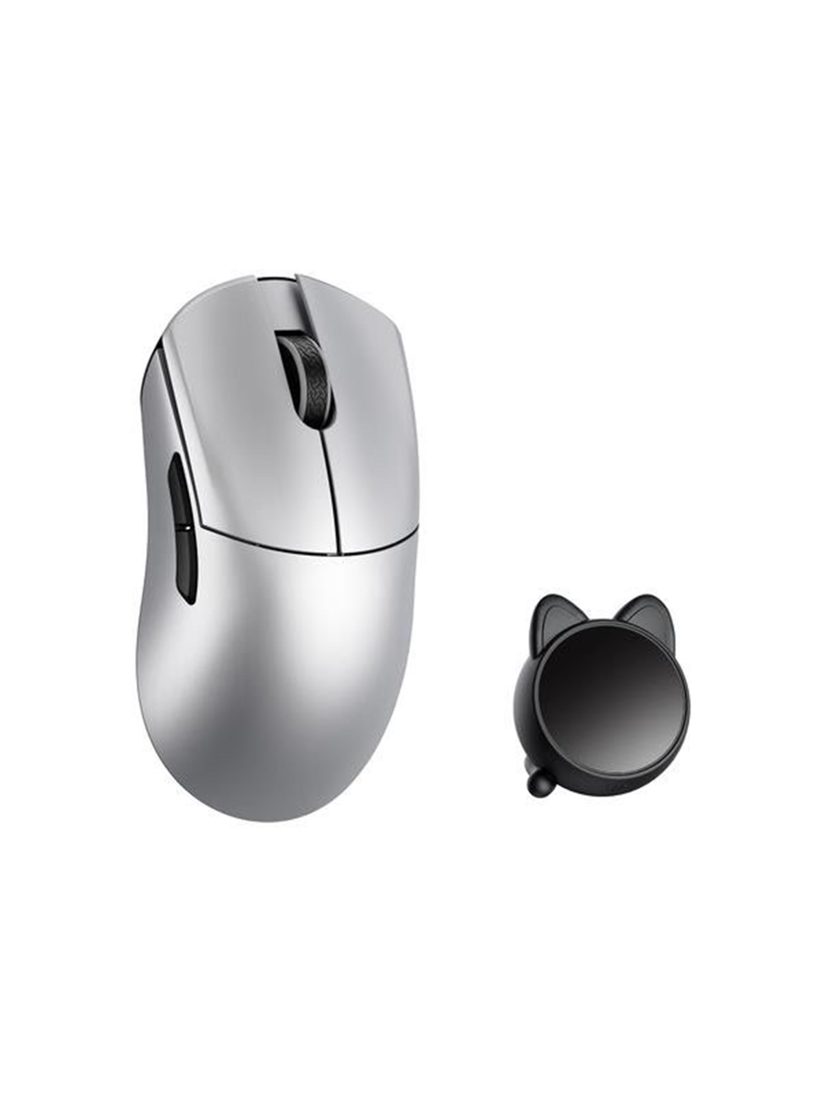 Wlmouse Huan Stainless Magnesium Alloy / Wireless 8K - Gaming Maus (Silber) - Huan-silver-o