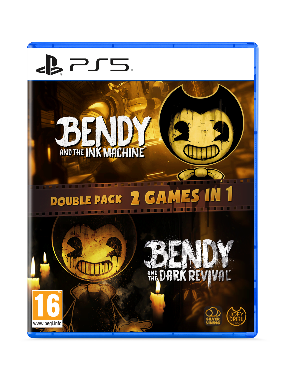 Bendy and the Ink Machine + Bendy and the Dark Revival - Sony PlayStation 5 - Puzzle - PEGI 16