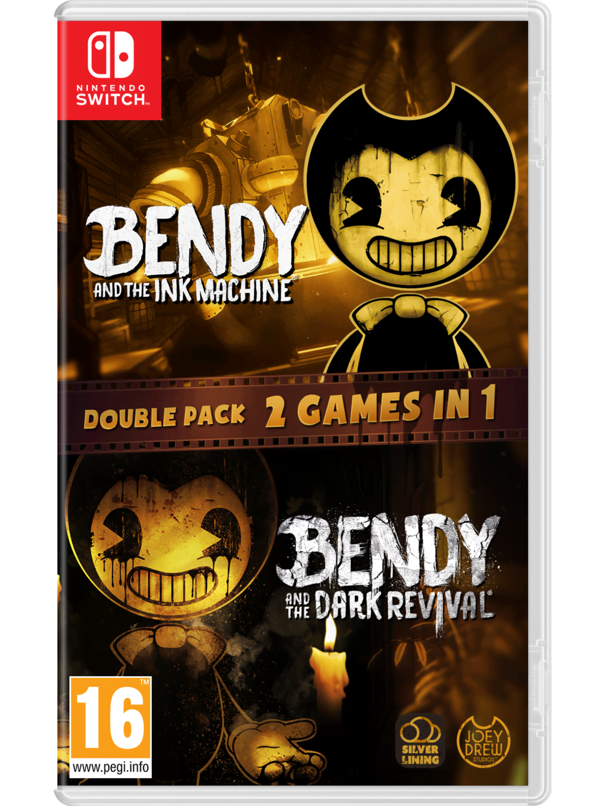 Bendy and the Ink Machine + Bendy and the Dark Revival - Nintendo Switch - Puzzle - PEGI 16