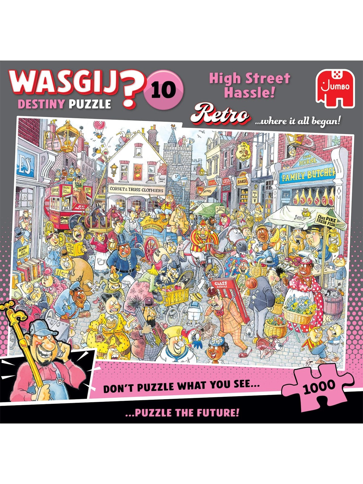 Wasgij Destiny 10 High Street Hassle! (1000) - Puzzle - 707-1110100802