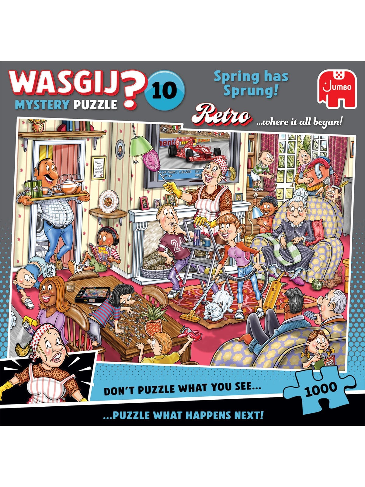 Wasgij Mystery 10 Spring Has Sprung! (1000) - Puzzle - 707-1110100801