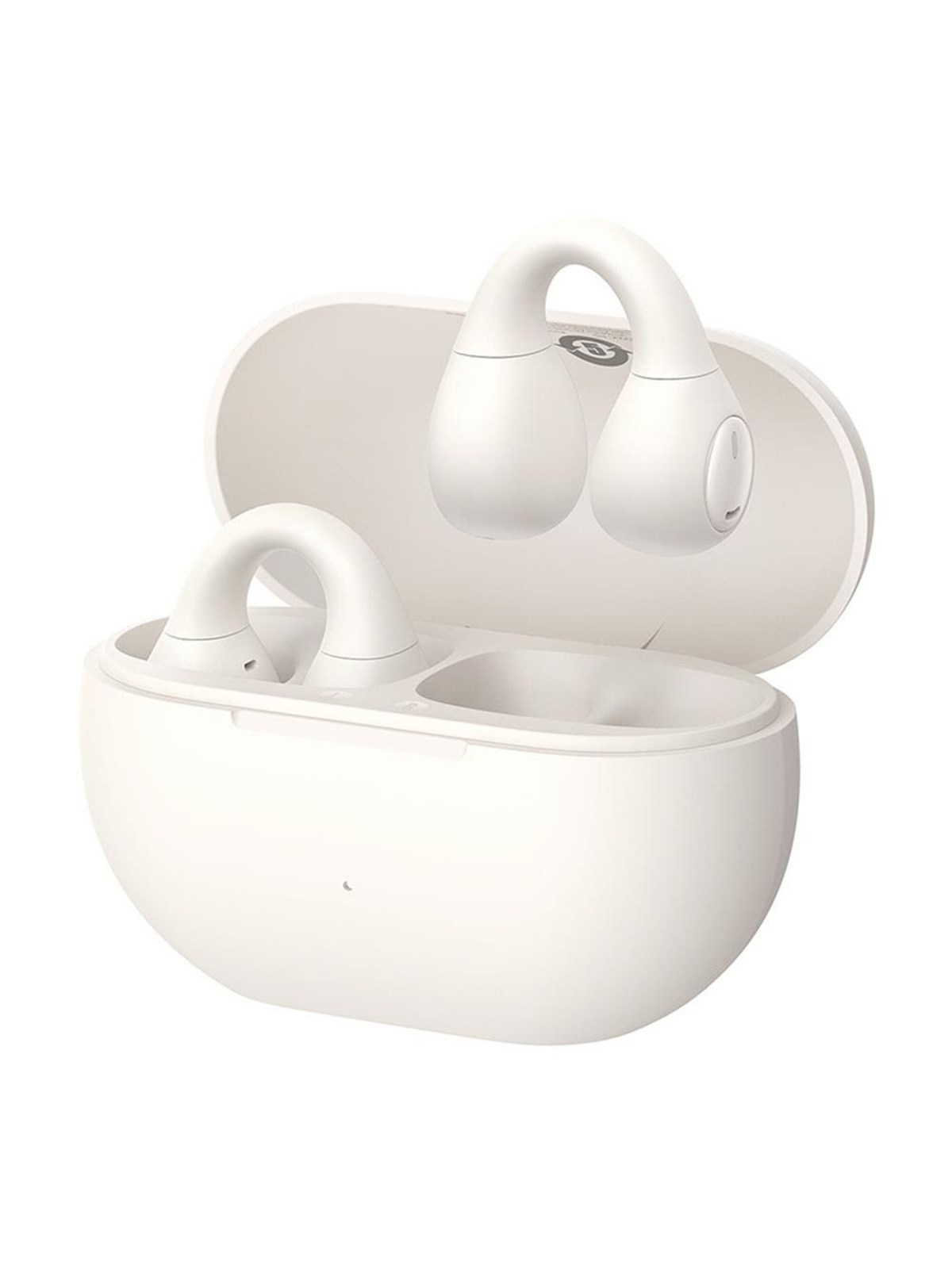 Kopfhörer - Baseus Bass 15 Clip Ows Wireless Headphones With Simple Usb-c 3A 30cm Cable - White - Kopfhoerer/headsets - A00079500223-00