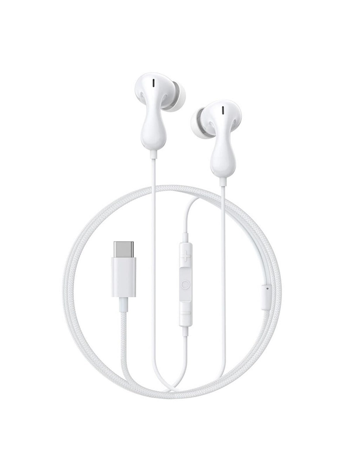 Kopfhörer - Baseus Encok Cz20 In-ear Wired Usb-c Headphones - White - Kopfhoerer/headsets - A00171400213-00
