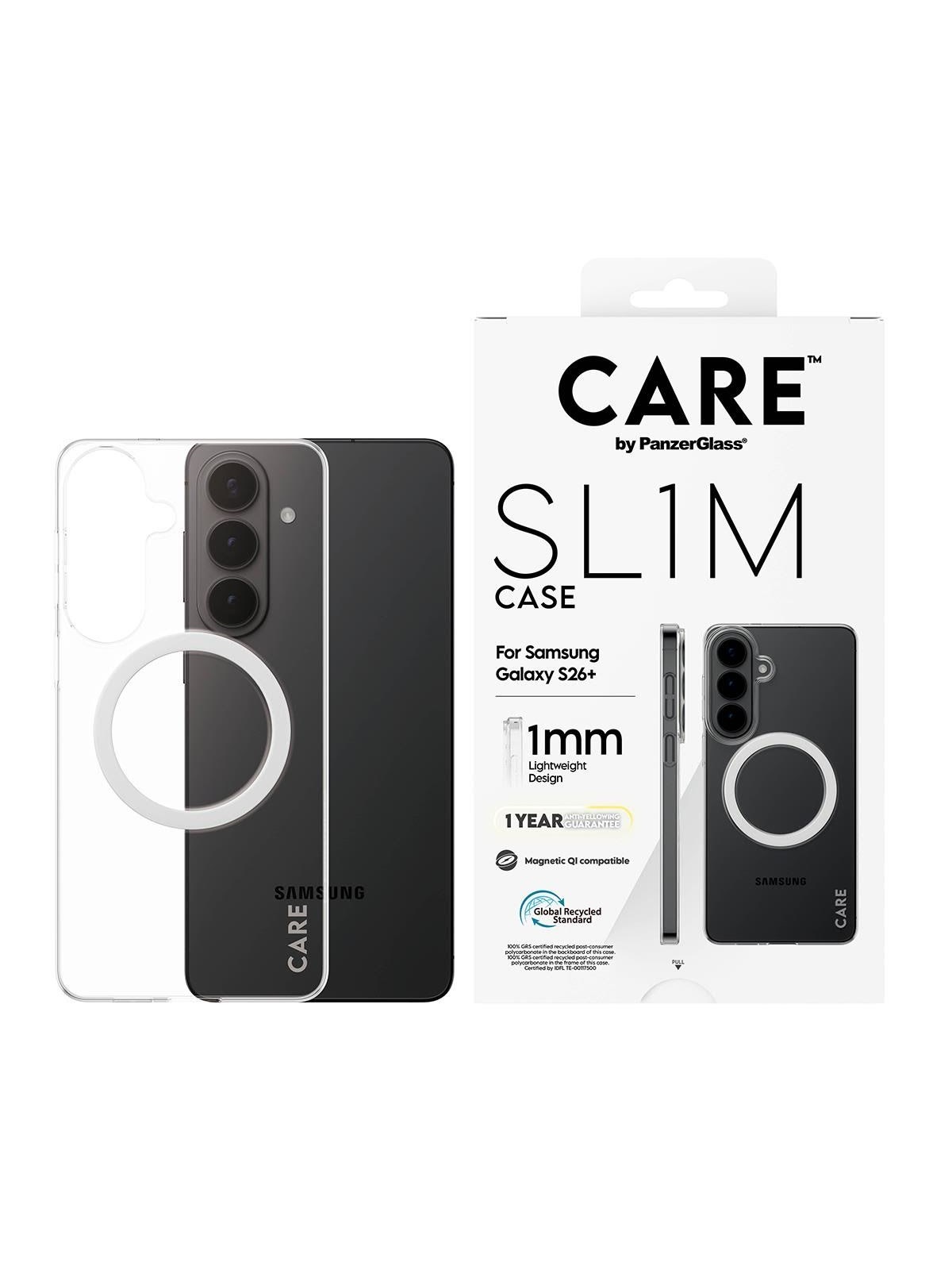 Care by Panzerglass Sl1m Case Transparent Samsung Galaxy S26+ - Handys Cover Cases - Cr25459
