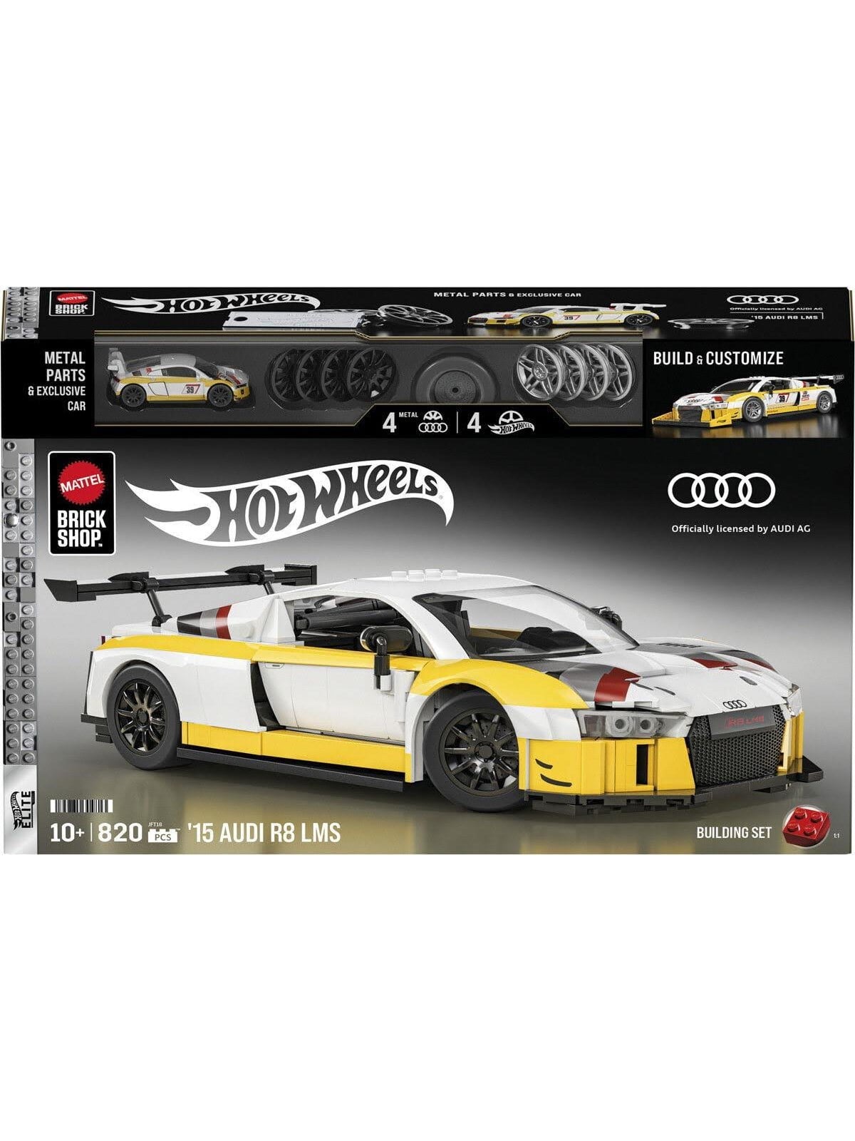 Hot Wheels Brick Shop Elite Series Audi R8 Lms - Modellbau - Jft18