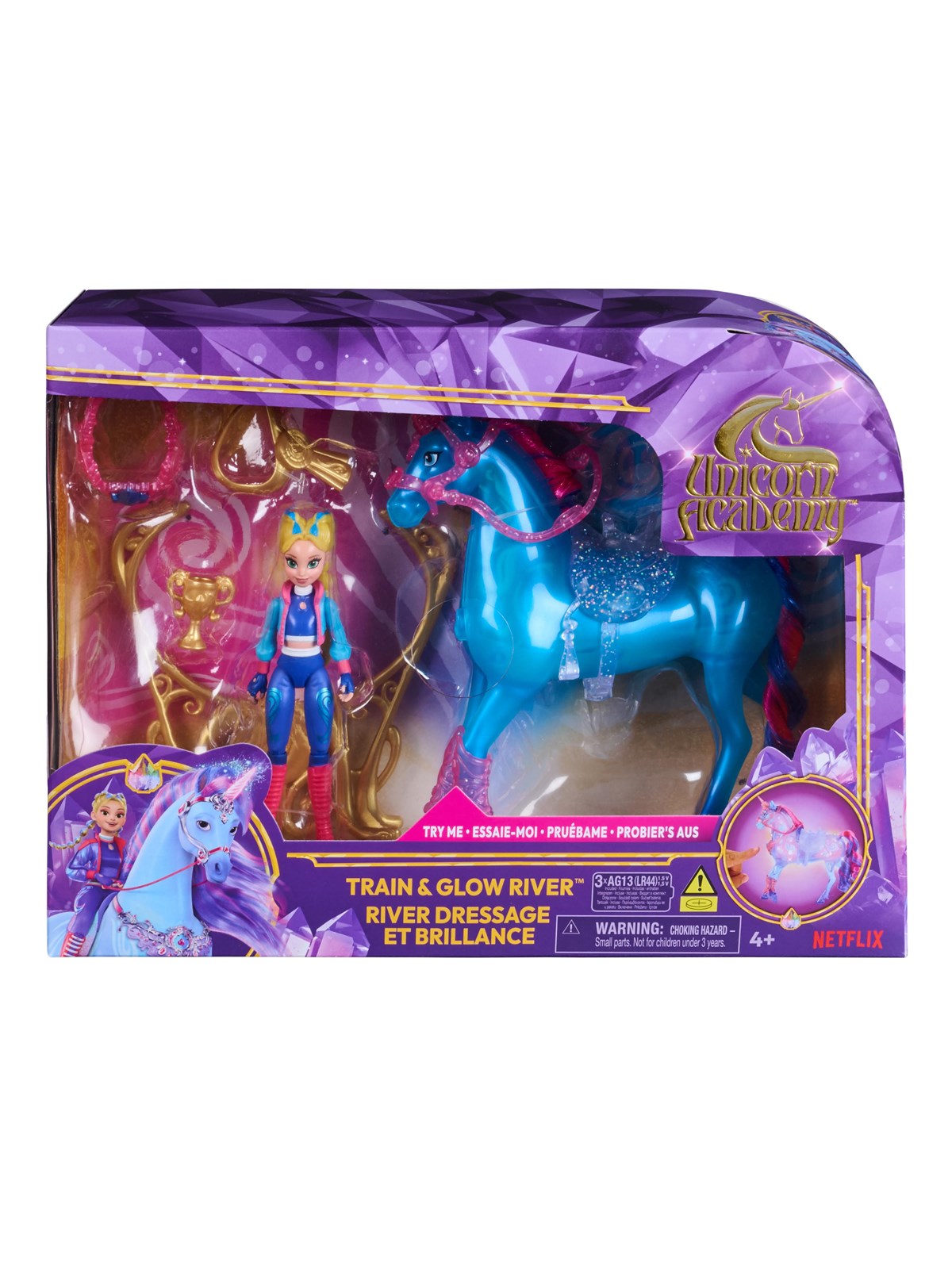 Unicorn Academy Train & Glow River - Dolls Accessories - 23219 / 6075347