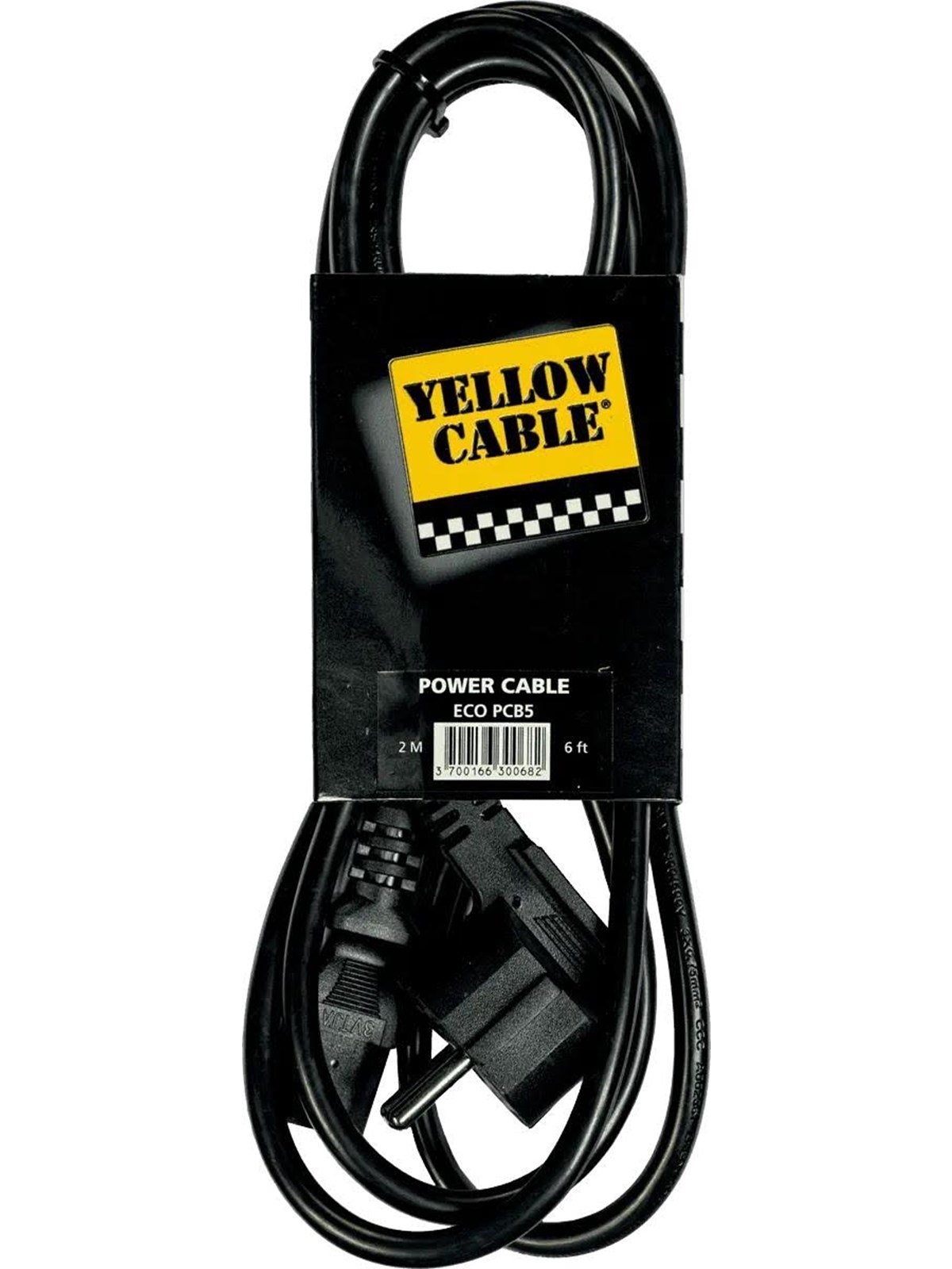 Yellow Cable Pcb5 - Ac-netzkabel - Audio Kabel - Eco Pcb5