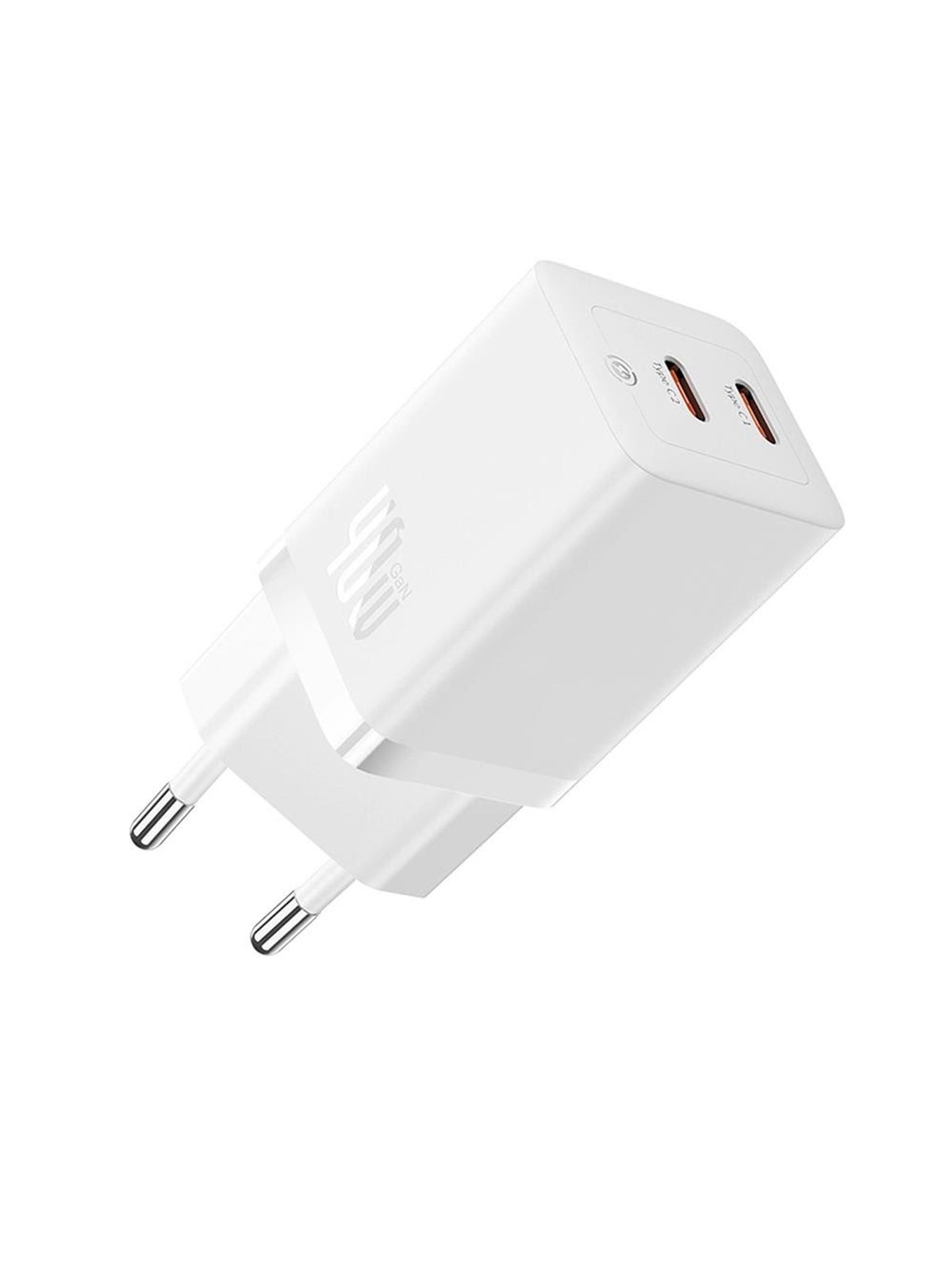 Baseus Gan5 Pro 40w 2xusb-c Wall Charger - White - Handys Adapter Und Ladegeraete - P10110804217-z1