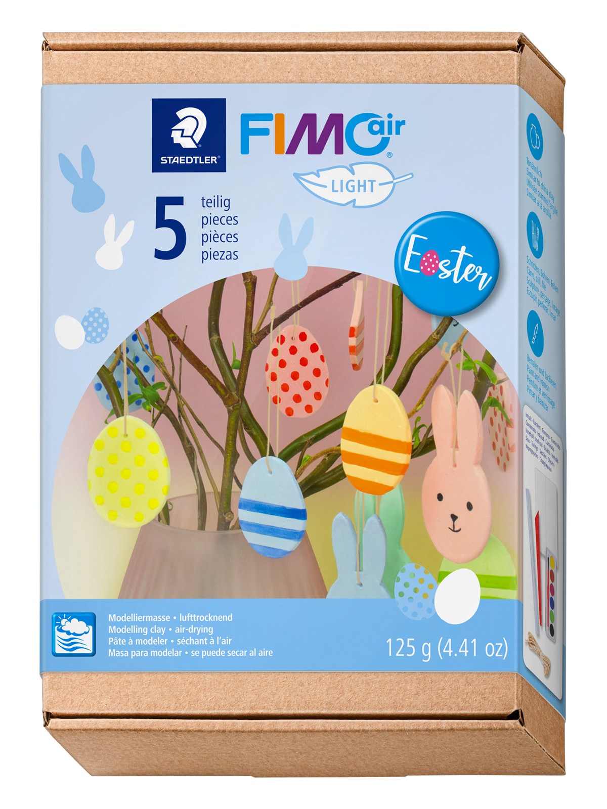 Fimo Set Mod. Clay Fimoair Easter Bunnies - Hobby Zubehoer - 81 Set S08