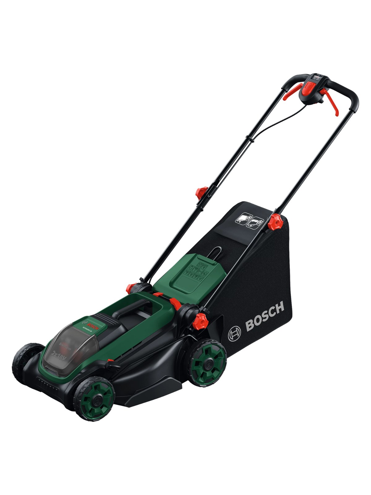 Bosch Elektro-rasenmäher Rotak 18v2-38 Solo - Rasenmaeher - 06008b9m01