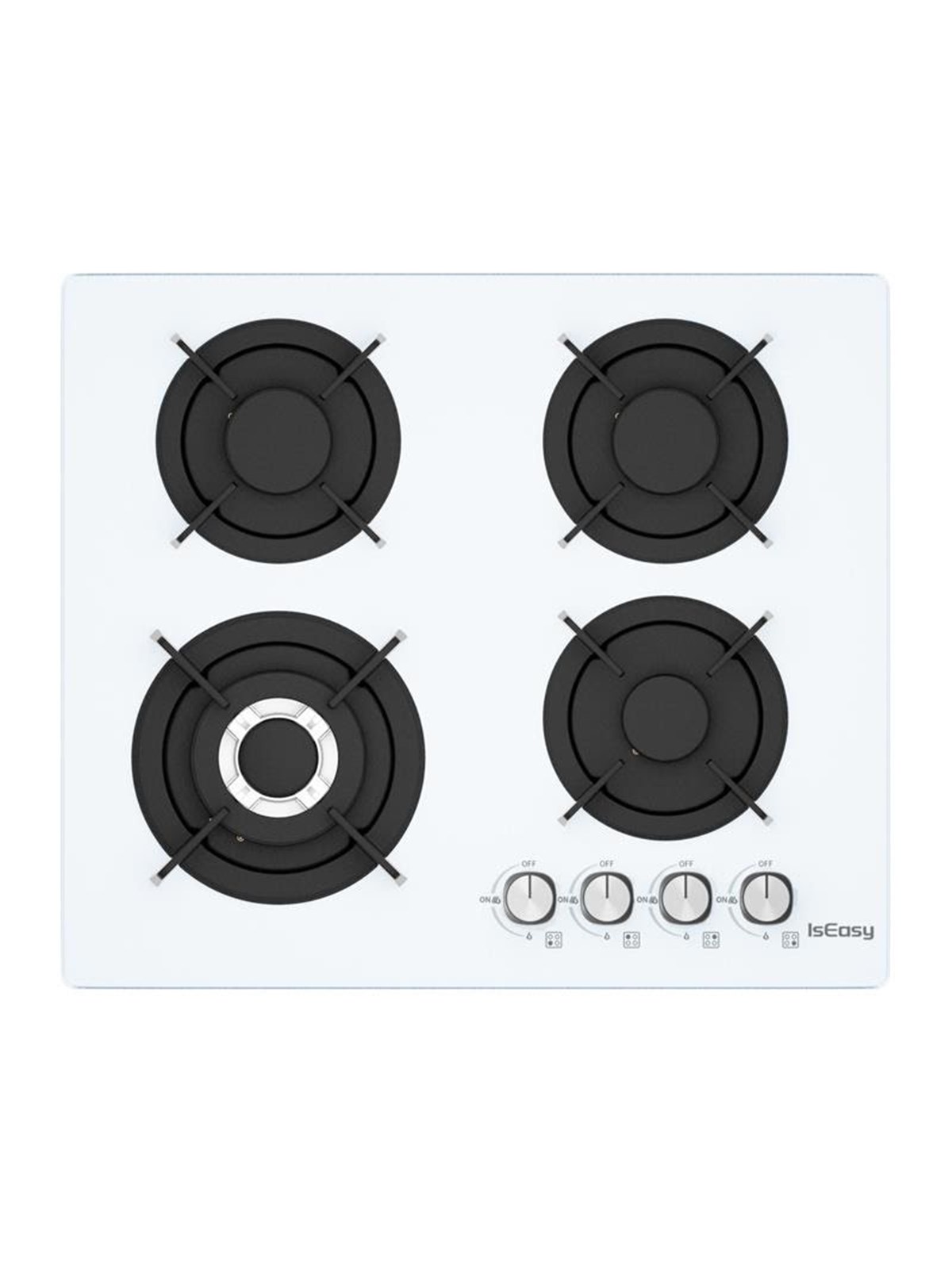 IsEasy MGBG?604B Glass Gas Hob