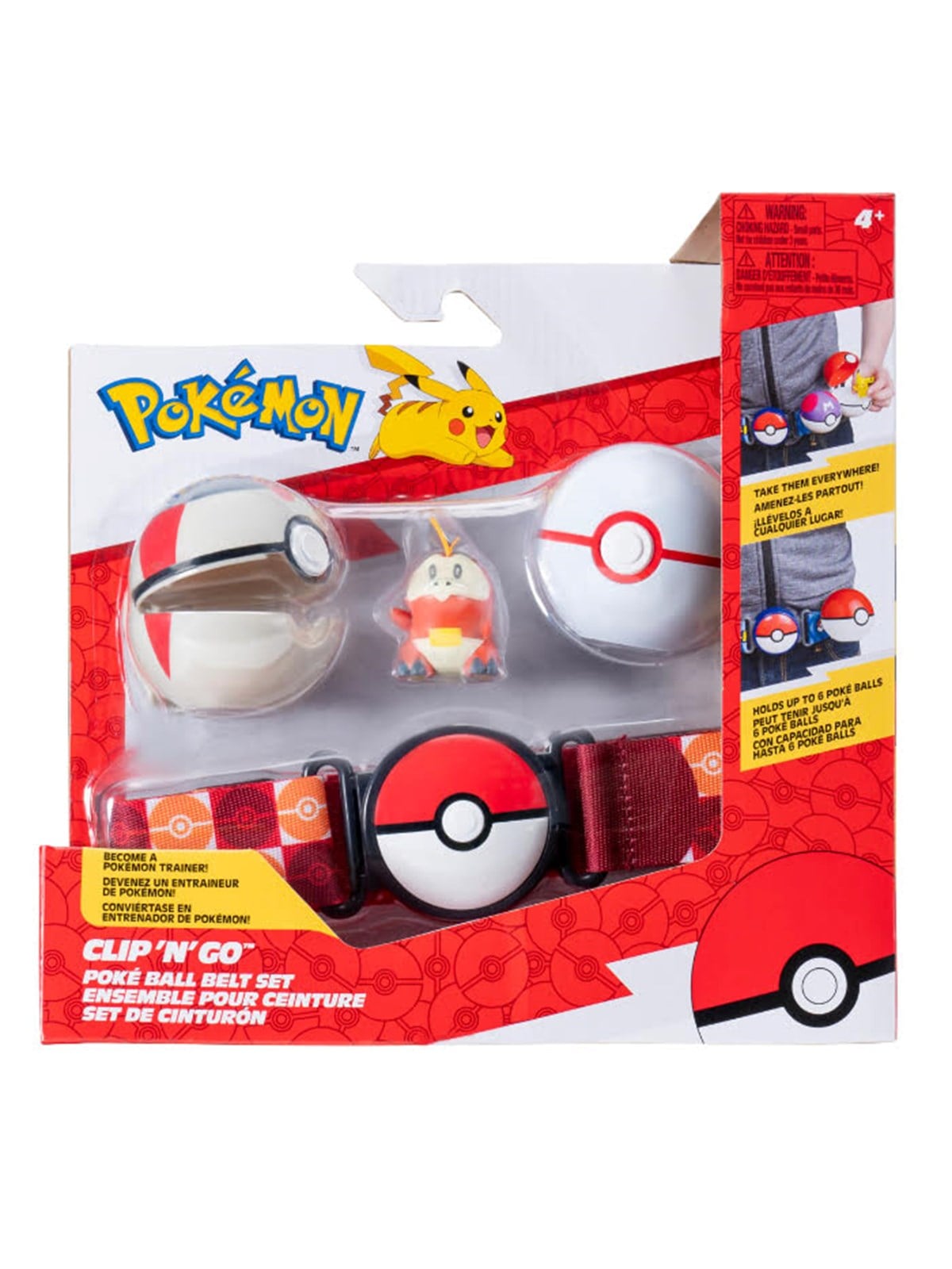 Pokemon Clip N Go Belt Set Fuecoco - Pkw4169