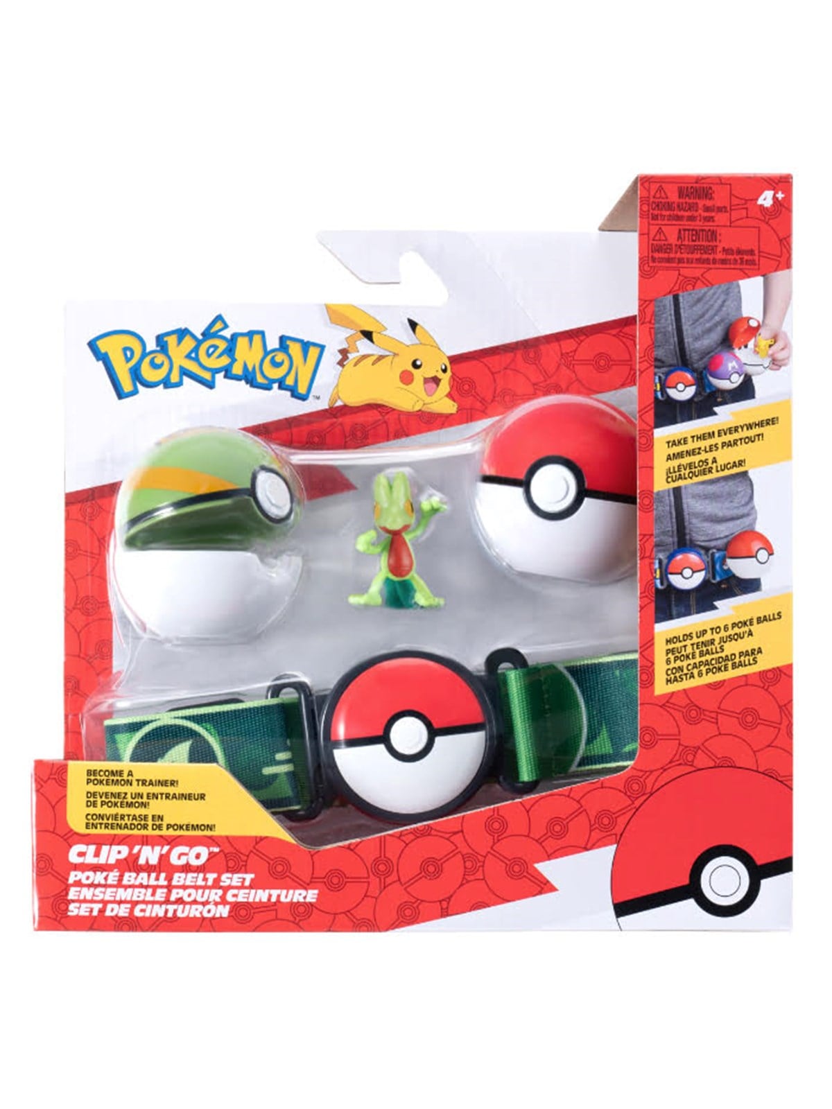 Pokemon Clip N Go Belt Set Treecko - Pkw4170