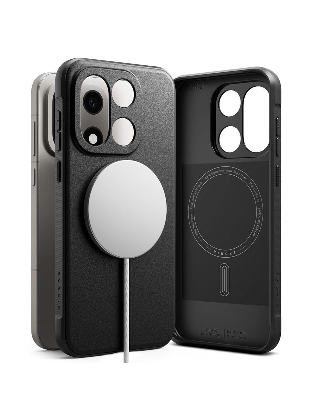 Ringke Onyx Magnetic Magsafe Case For Oneplus 15 - Black - Handys Cover Cases - 8800328814318
