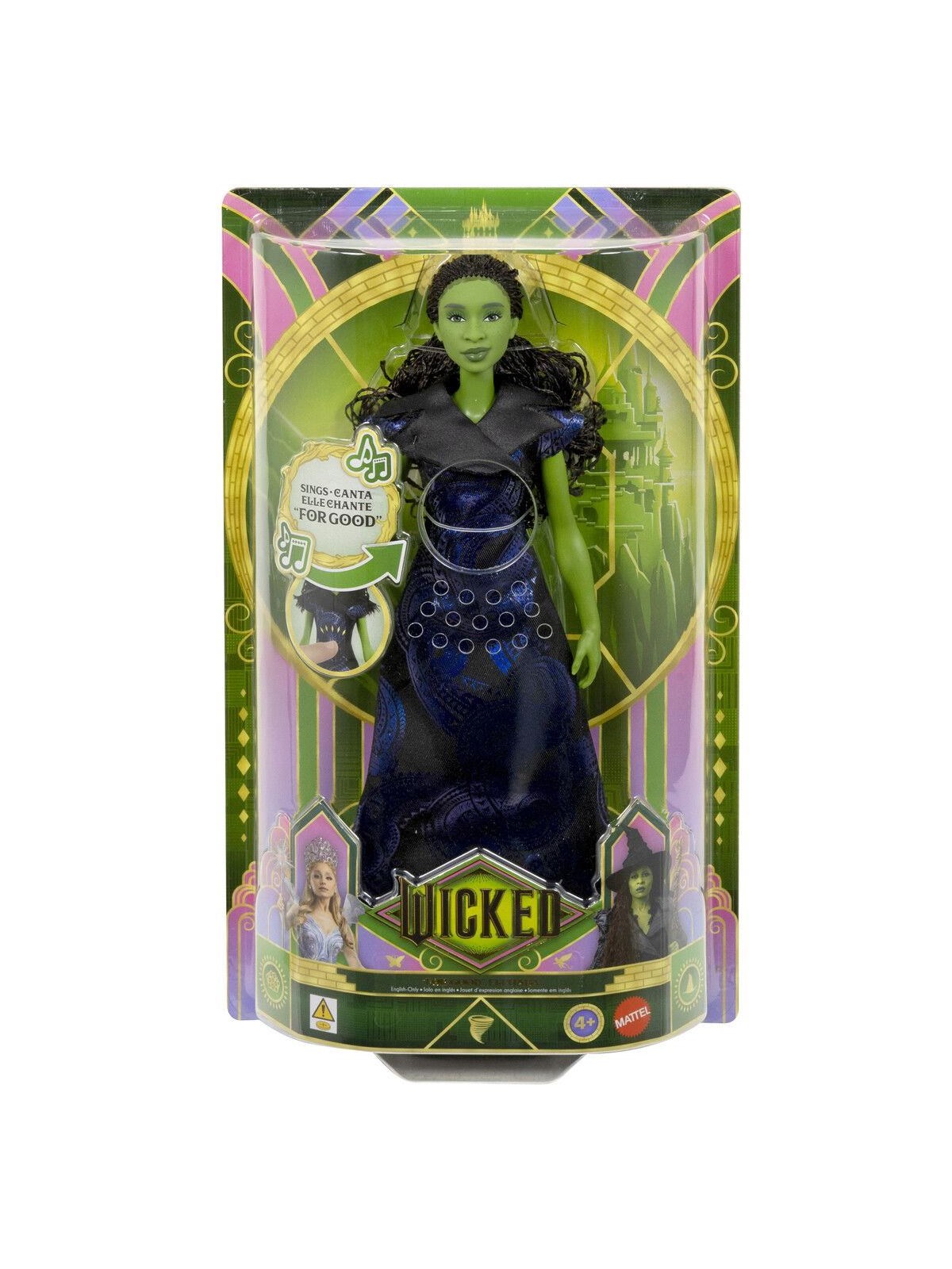 Wicked 2 Singing Elphaba Doll - Dolls Accessories - Jfm09