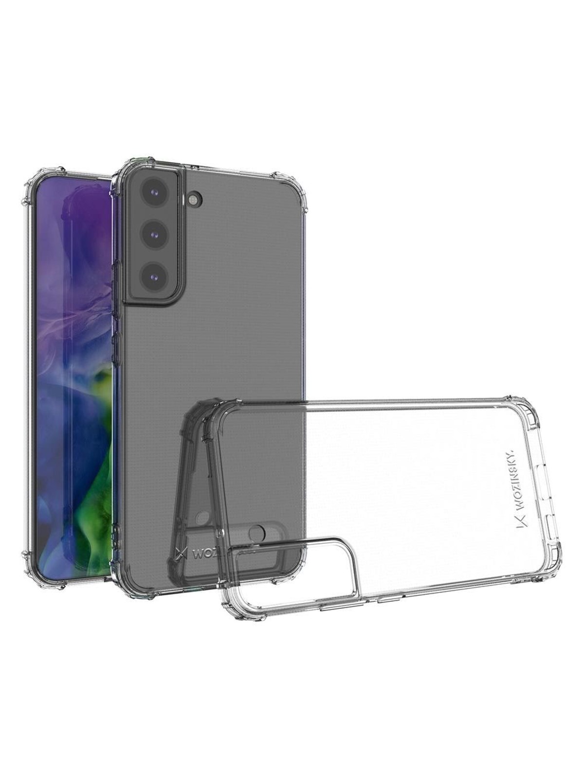 Wozinsky Anti Shock Armored Case for Samsung Galaxy S22+ (S22 Plus) Transparent Image