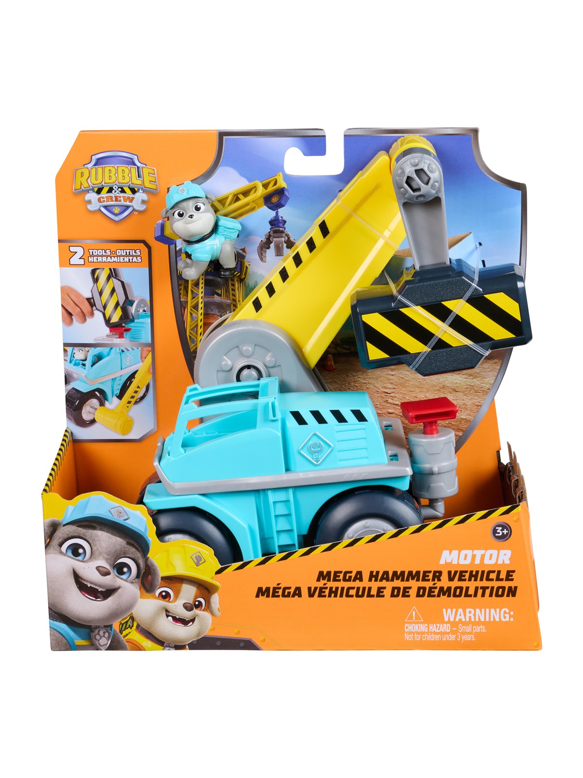 Paw Patrol Rubble & Crew Big Build Tool Vehicle - Motor - Spielzeugauto - 28527 / 6074960