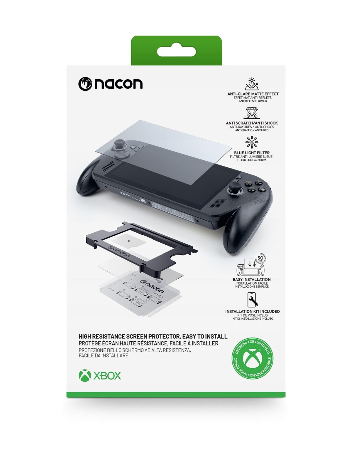 Nacon Rog Xbox Ally - Displayschutzfolie - Gaming Zubehoer - 3665962033076