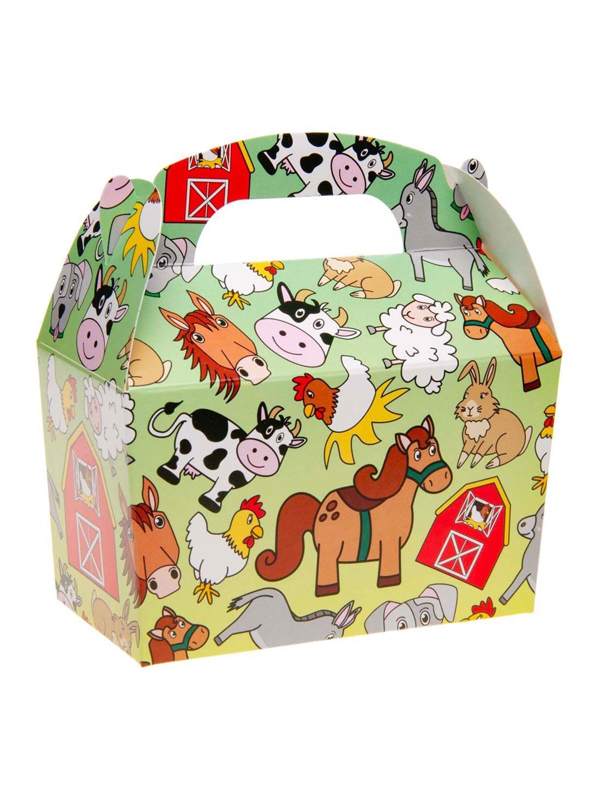 LG-Imports Farm animals giveaway box 12 pcs.