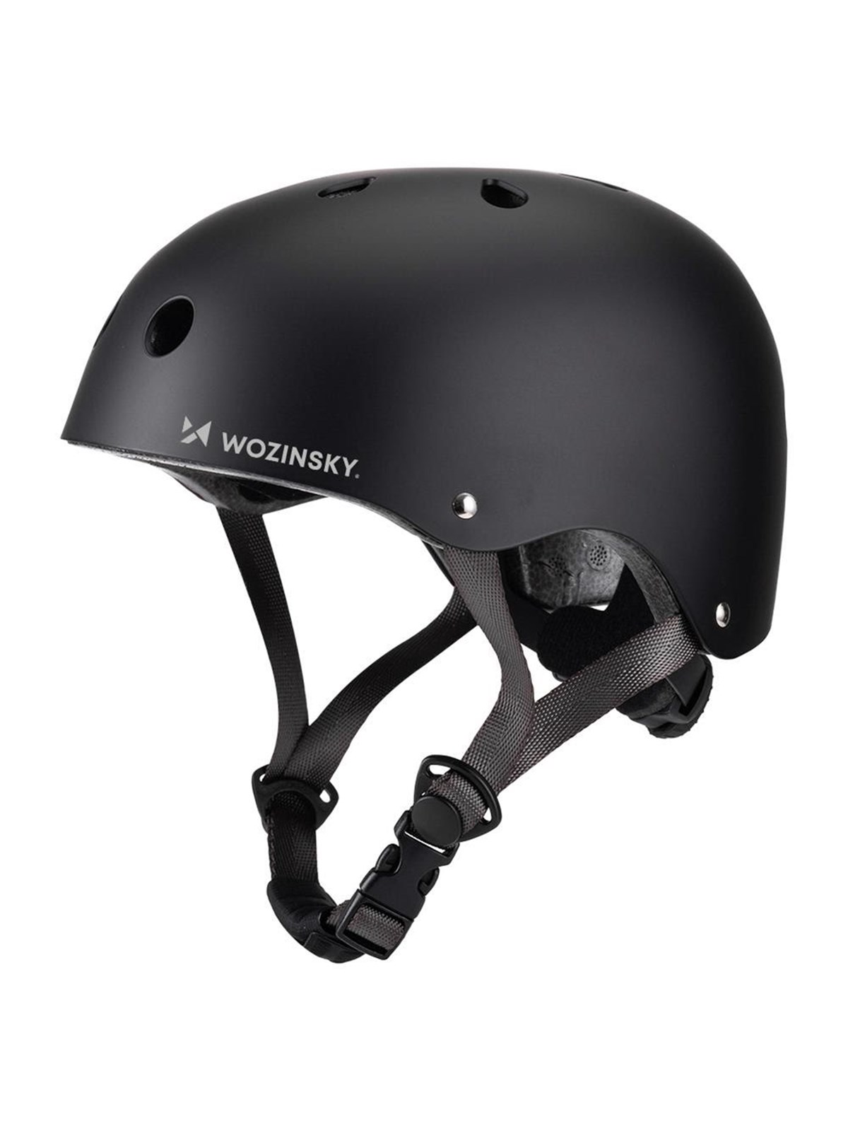 Wozinsky Lightweight Bmx Bicycle Helmet/scooter 54-58 cm - Black - Fahrradzubehoer - 5907769381041