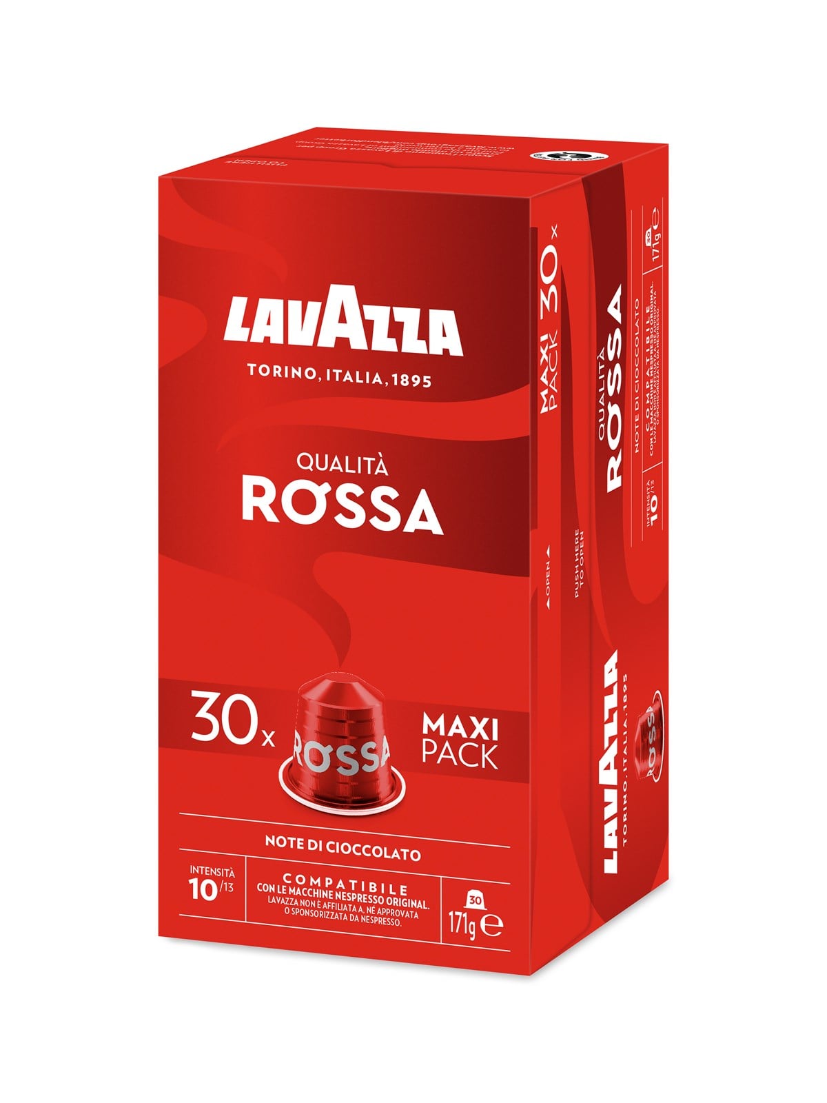 Lavazza Qualita Rossa Aluminium Caps - 30 Pcs - Kaffeezubereitung - 7035