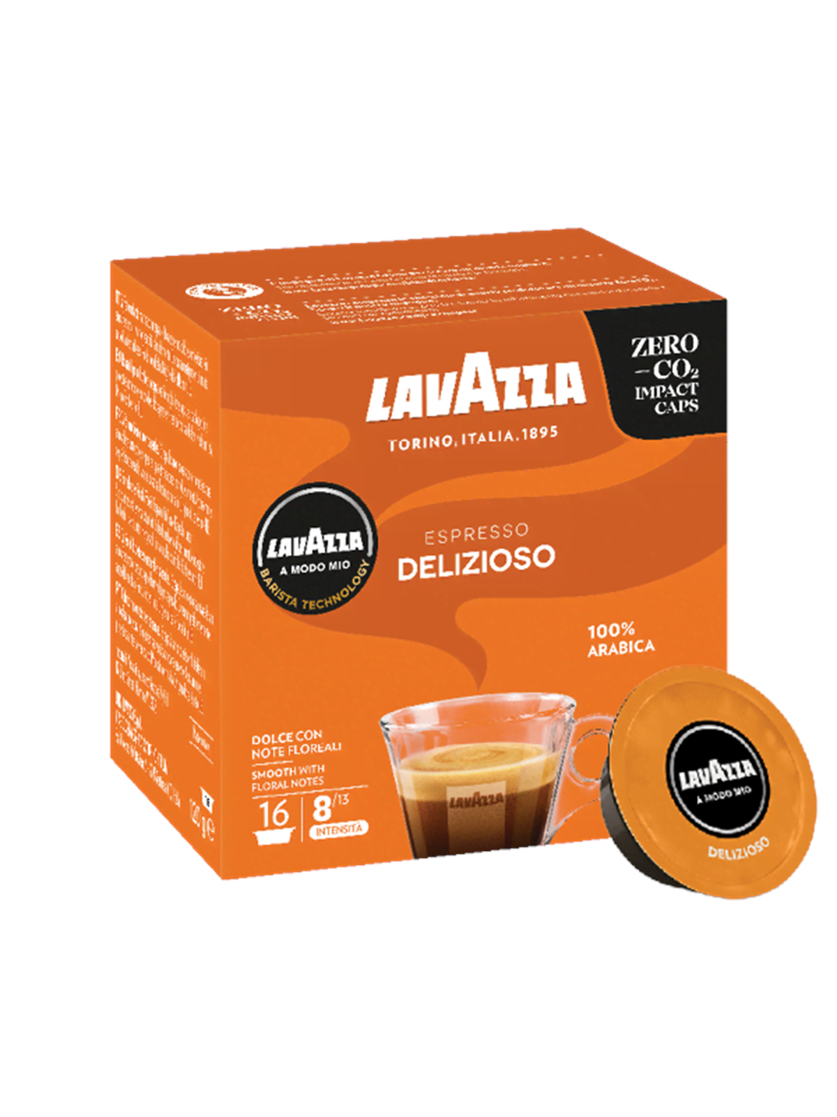 Lavazza A Modo Mio Deliziozo Caps - 16 pcs Image