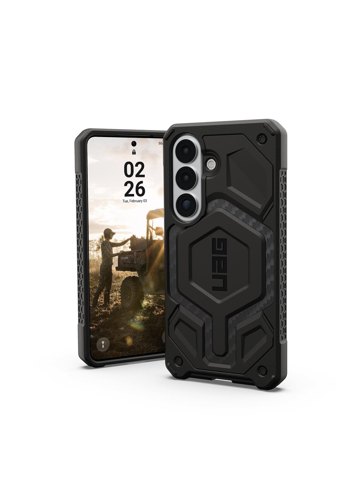 Uag Monarch Pro - Carbon Fiber - Samsung Galaxy S26 - Handys Cover Cases - 214515114242