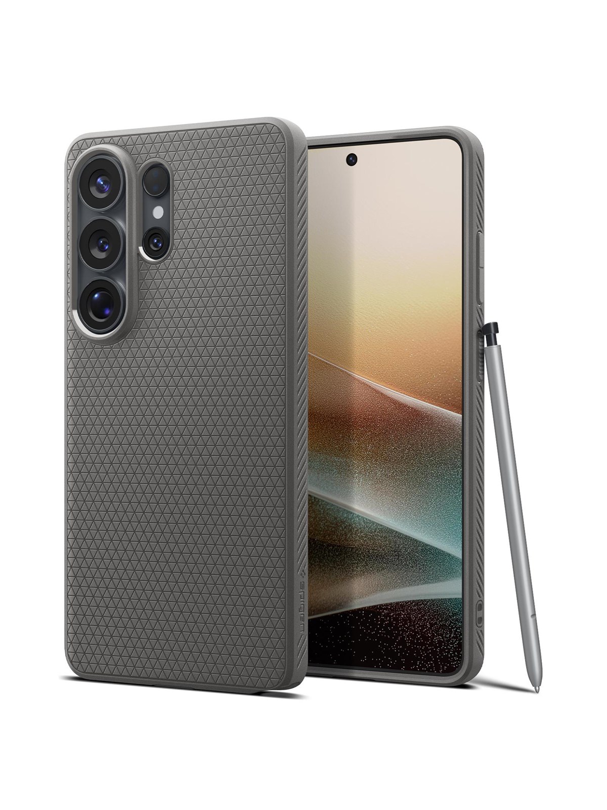 Spigen Liquid Air - Marble Gray - Samsung Galaxy S26 Ultra - Handys Cover Cases - Acs11205