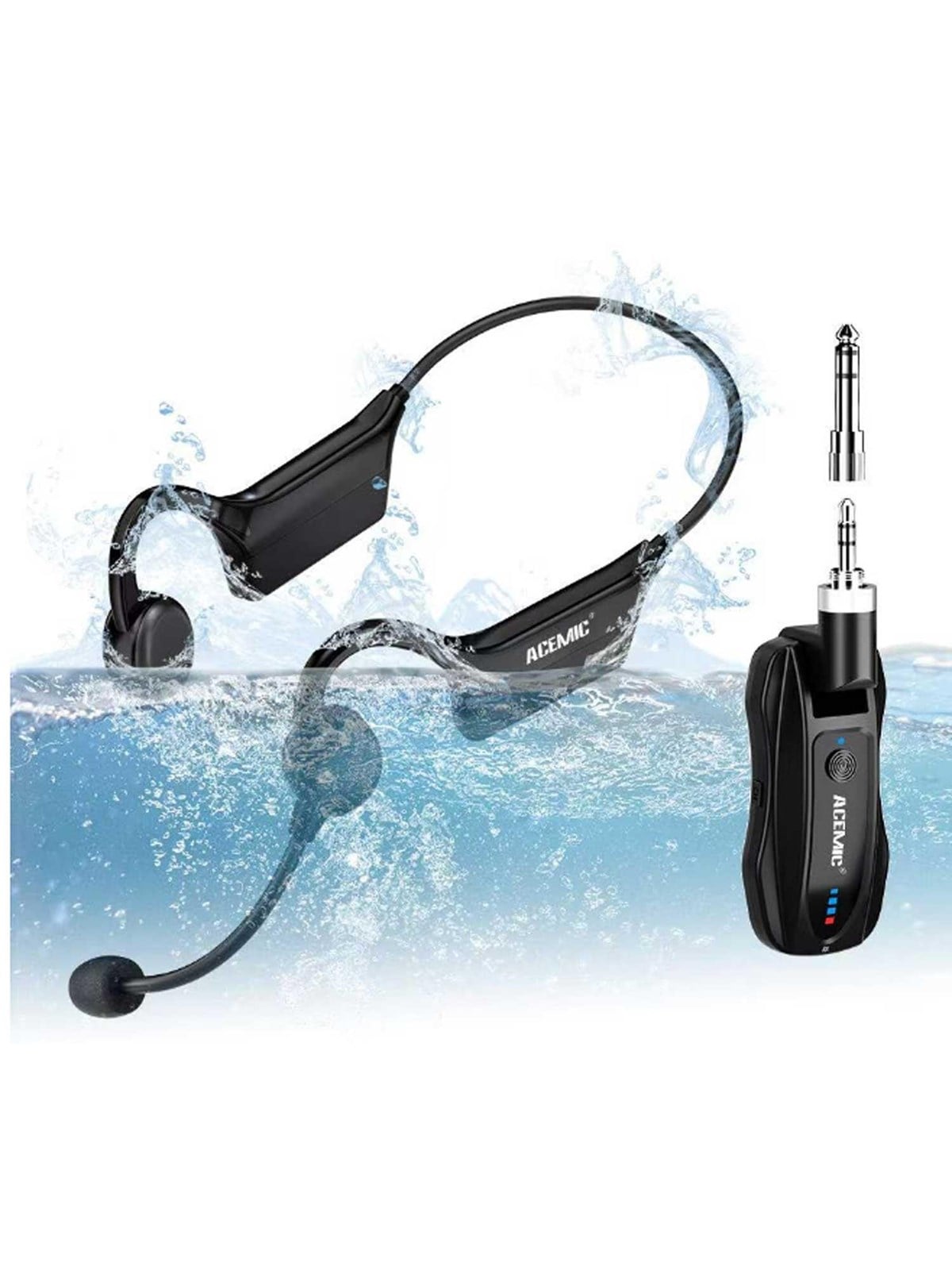Kopfhörer - Acemic Hs-1 - Wasserdichtes Drahtloses Headset - Kopfhoerer/headsets - 200824