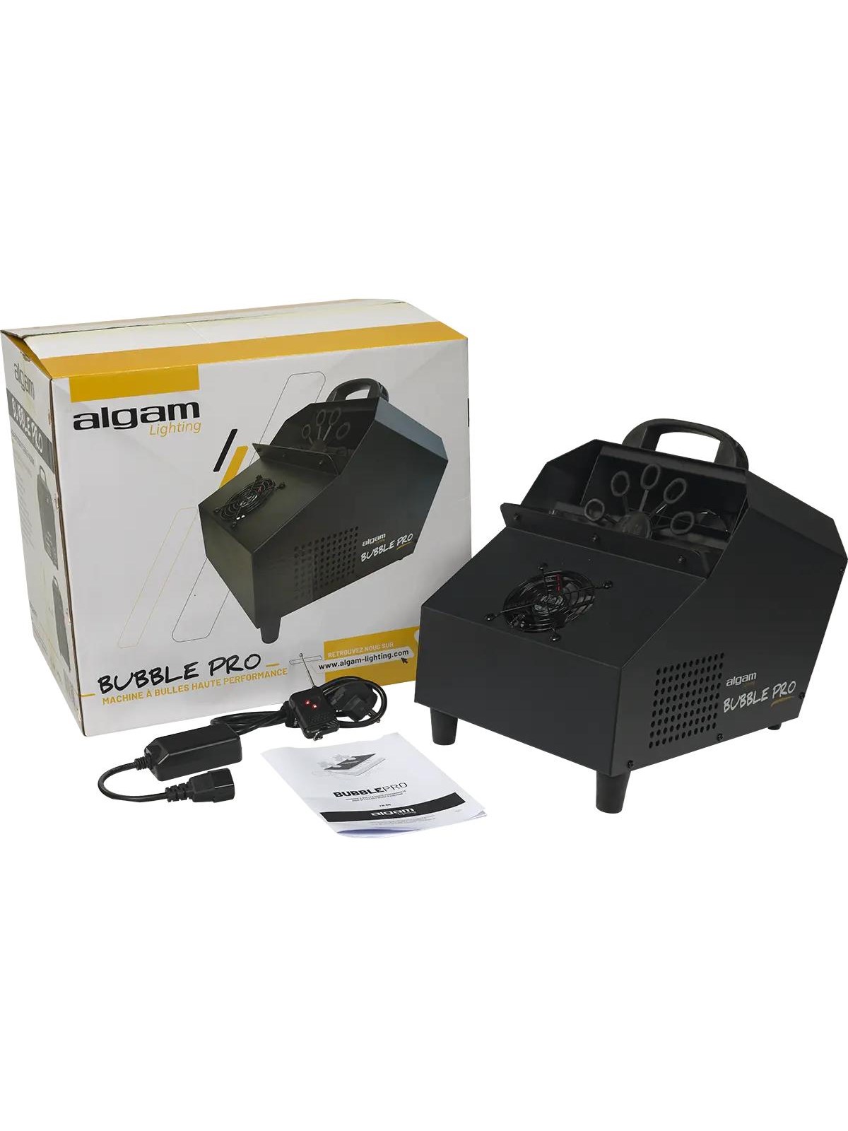 Algam Lighting Professionelle Blasenmaschine - Musikinstrumente DJ Ausstattung - Lal Bubble-pro