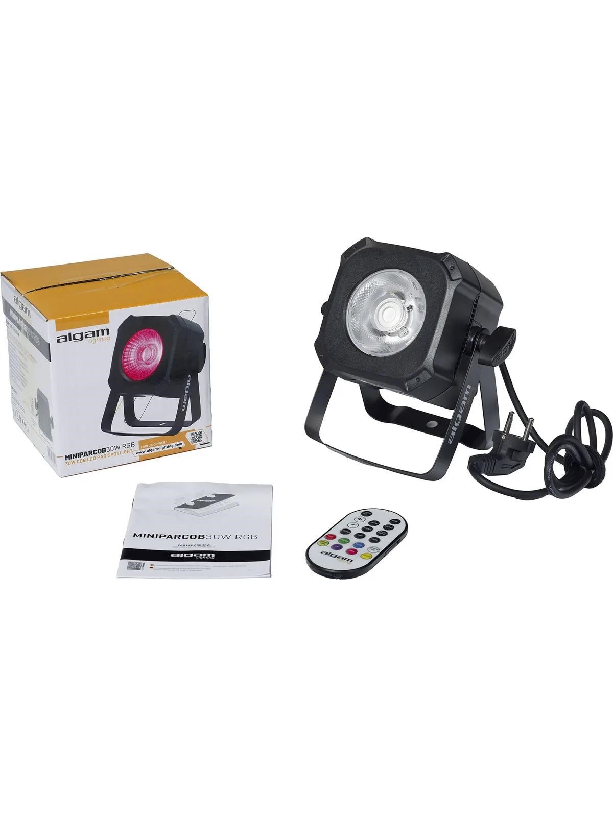 Algam Lighting Kompakter RGB 30W COB Par LED